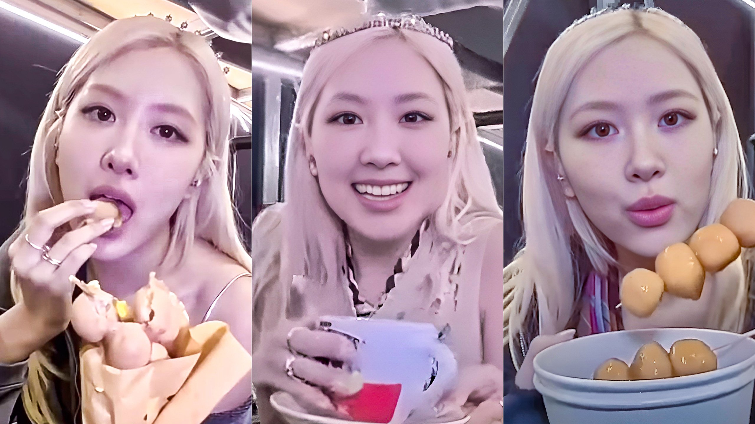 Blackpink star Rosé sampled a host of local snacks during the group’s final world tour shows at the 50,000-seat Kai Tak Stadium. Photo: Handout