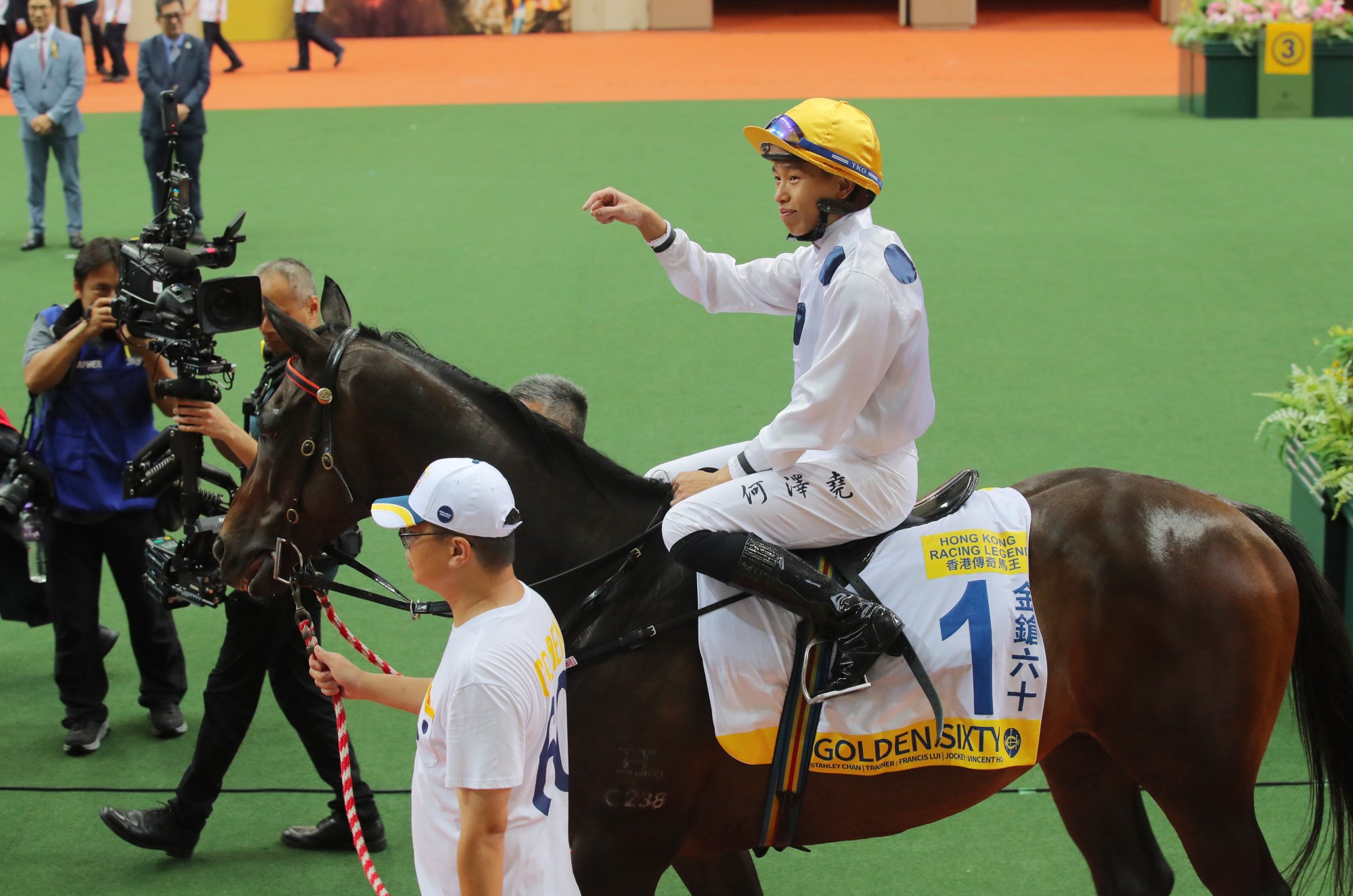 Golden Sixty was one of the most popular horses in Hong Kong before he retired. Photo: Kenneth Chan. Golden Sixty was one of the most popular horses in Hong Kong before he retired. Photo: Kenneth Chan.