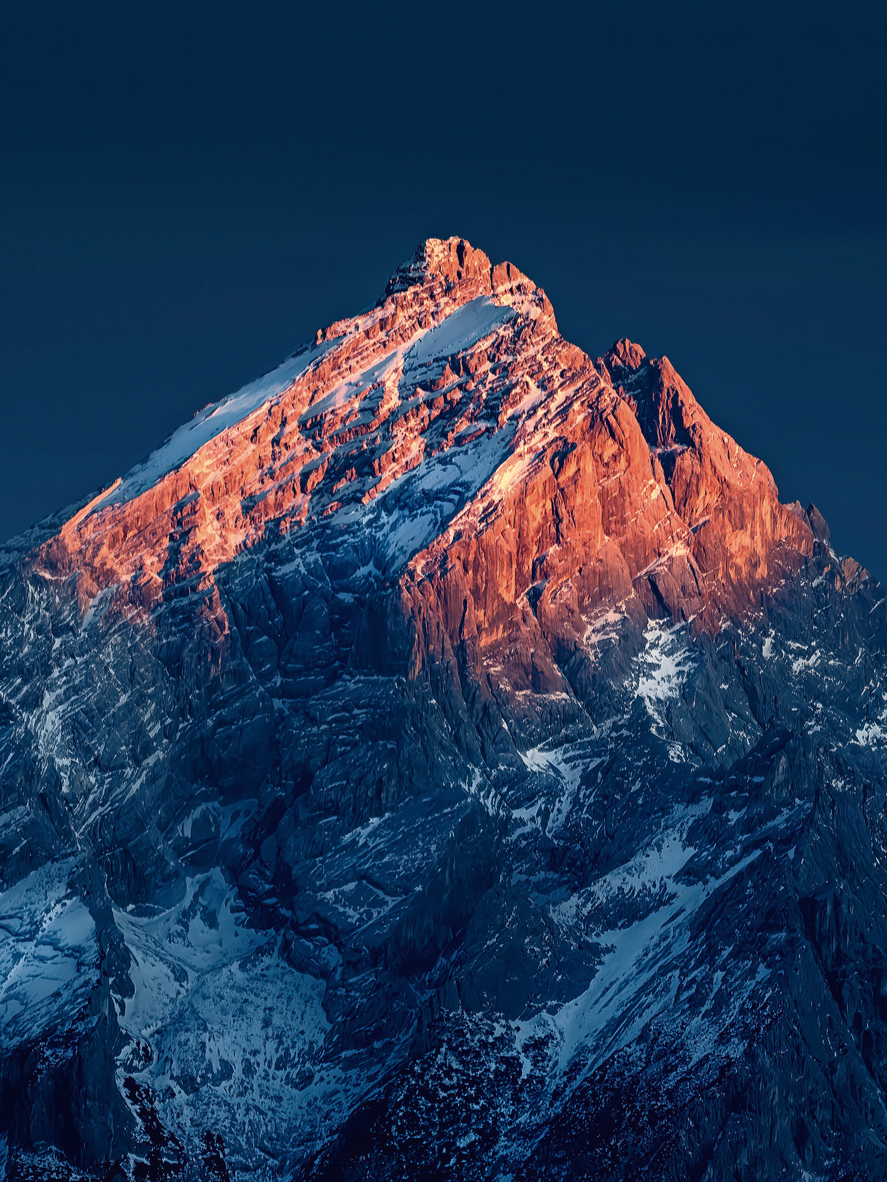 Last light on a mountaintop in Cortina d’Ampezzo, the northern Italian ski resort set to co-host the 2026 Winter Olympics with Milan. Photo: Handout