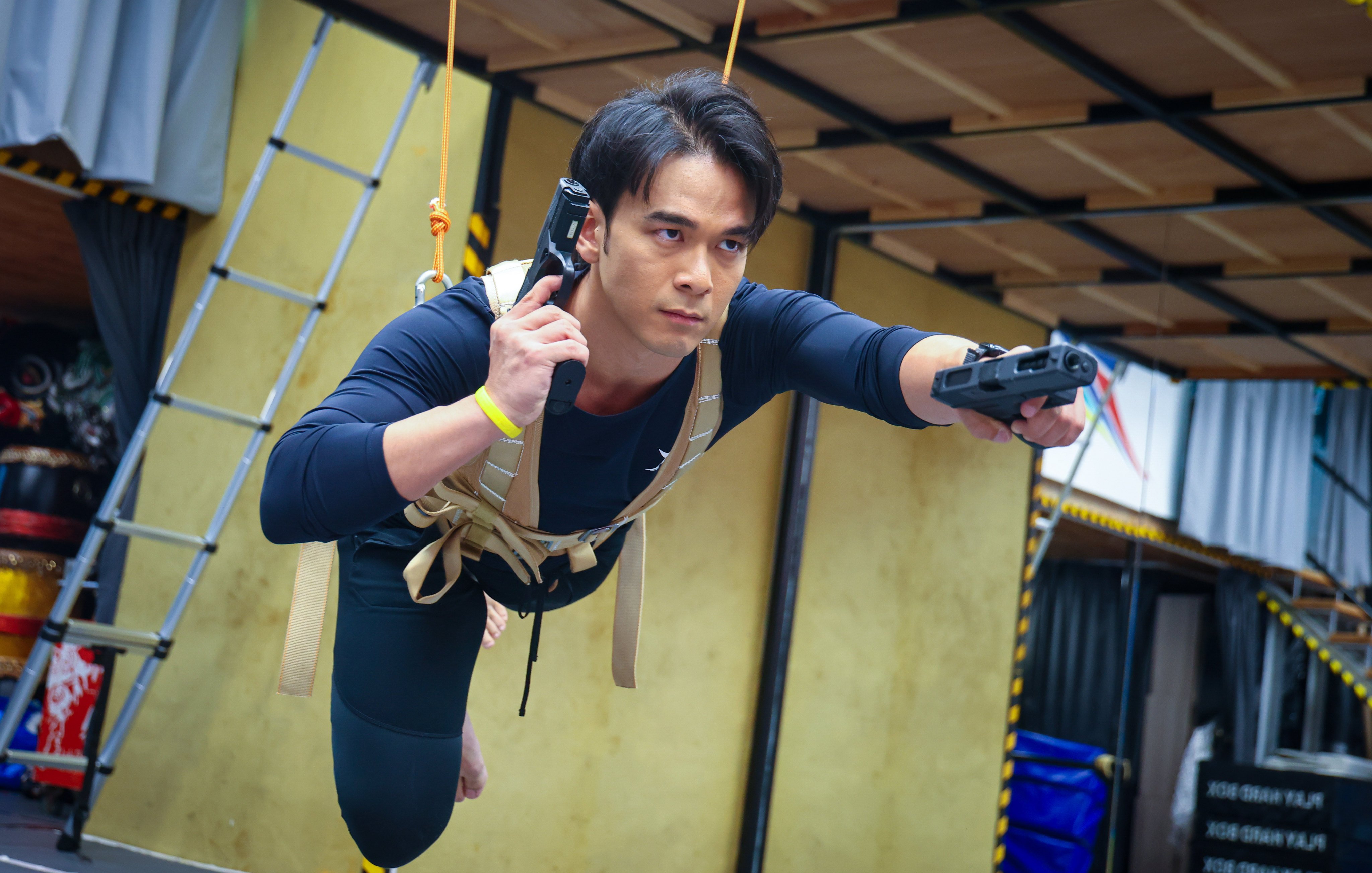 Andrew Pong, a Hong Kong actor, nurtures future martial artists at his studio, blending action cinema heritage with modern stunt training. Photo: Dickson Lee