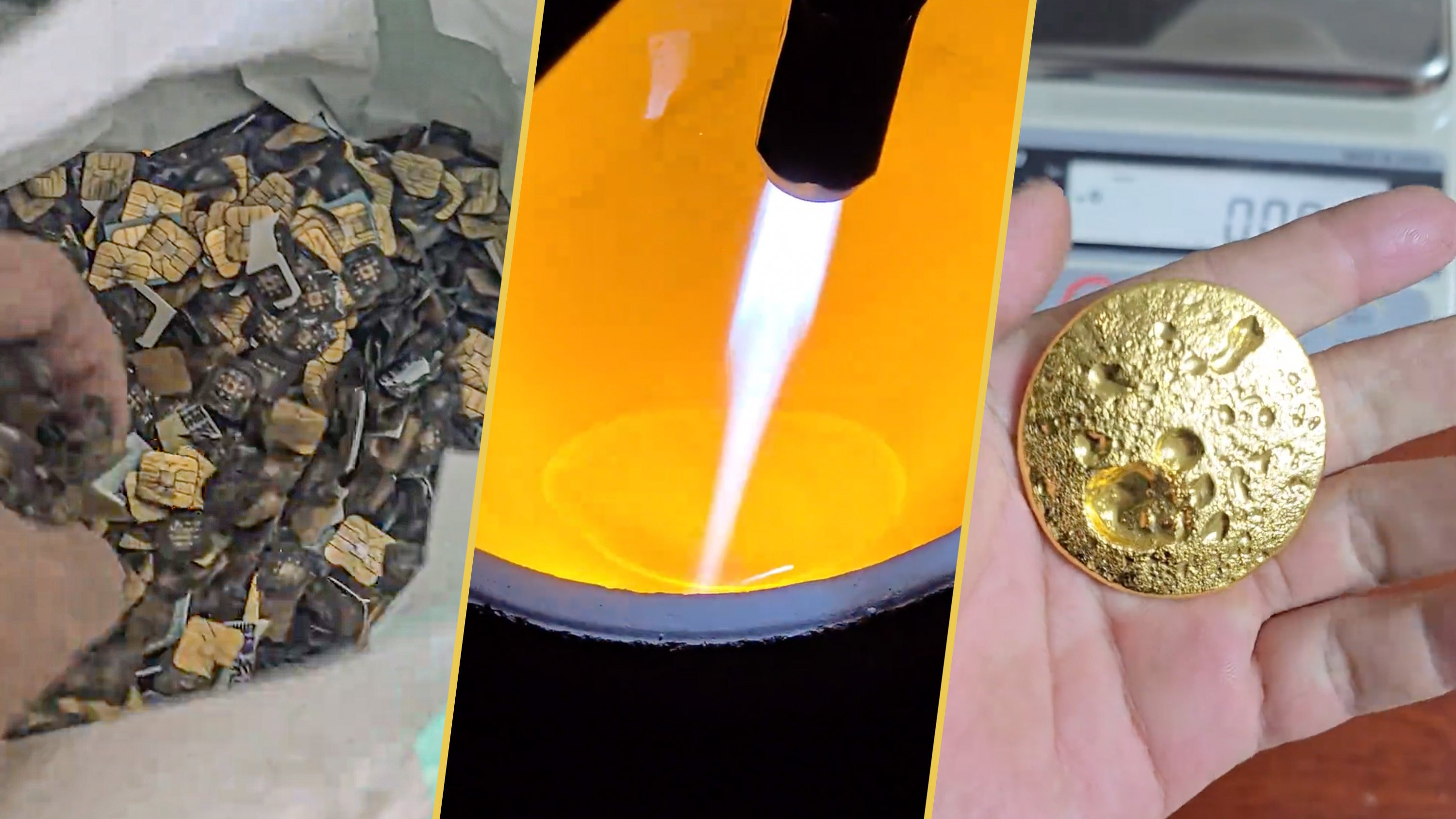 scmp.com - Zoey Zhang - Viral video of Chinese man extracting gold from SIM cards triggers sales boom