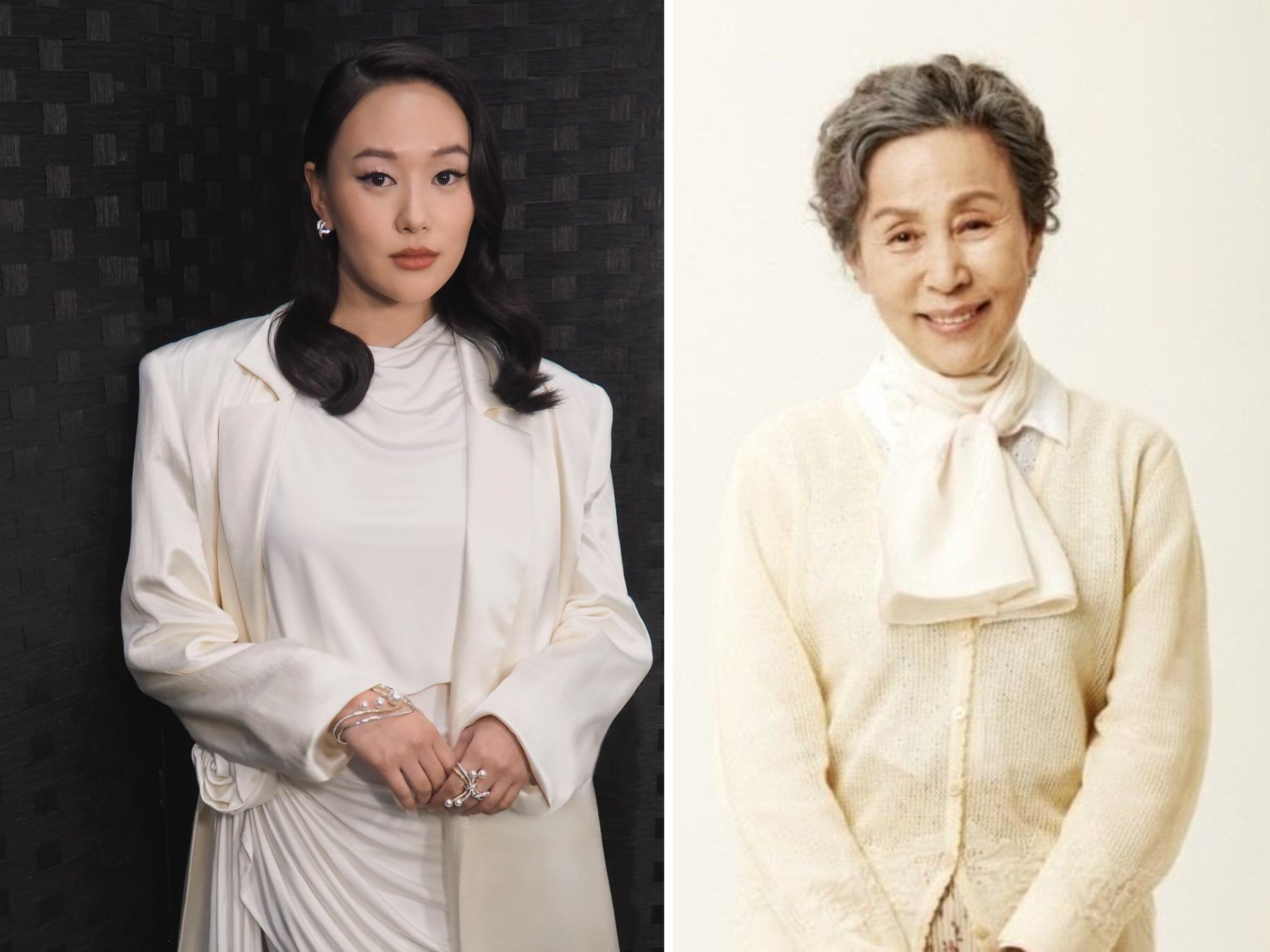 Son Sook (right) is a veteran South Korean actress and the grandmother of Yerin Ha. Photos: @yerinha_/Instagram, Handout