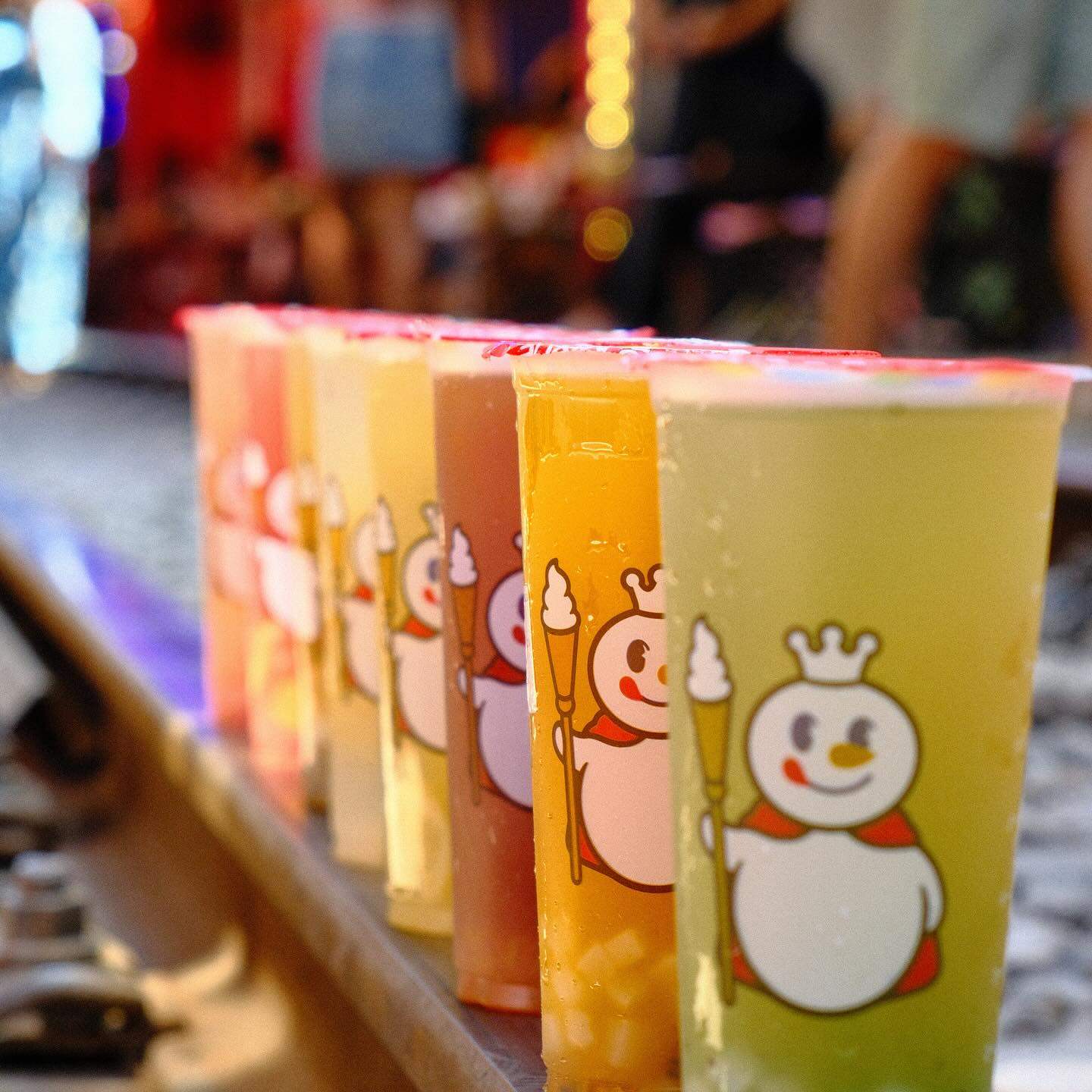 Bubble teas from Mixue. Photo: Instagram