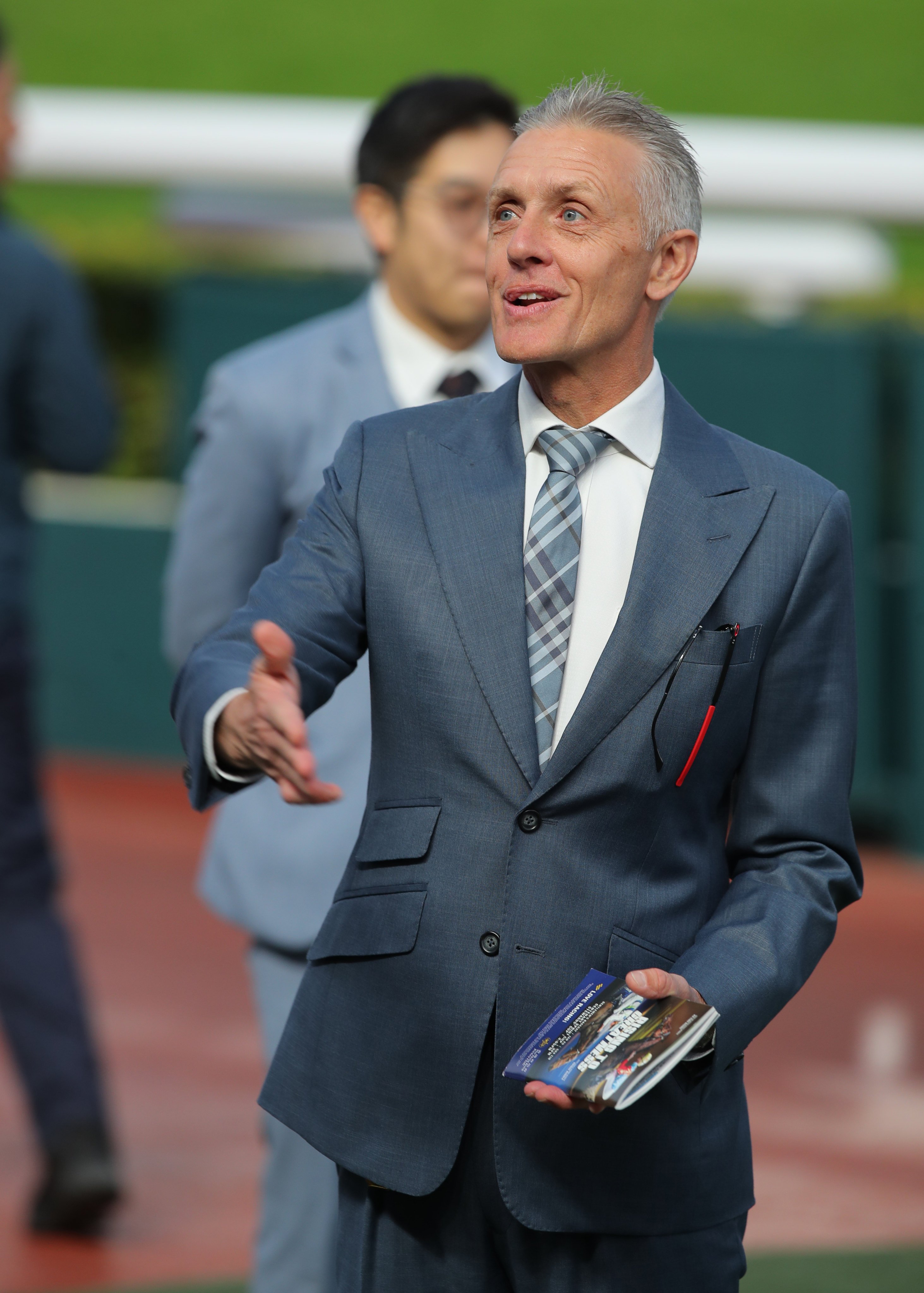 Mark Newnham is hoping his four strong group can get the job done at Sha Tin. Photo: Kenneth Chan.