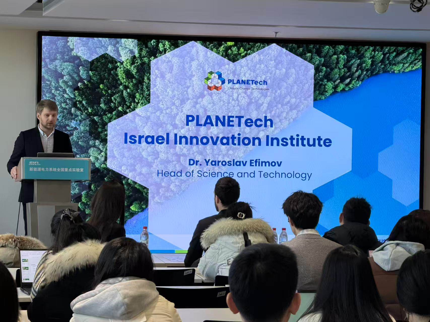 Yaroslav Efimov during his China trip. Photo: Embassy of Israel in Beijing. Photo: Handout