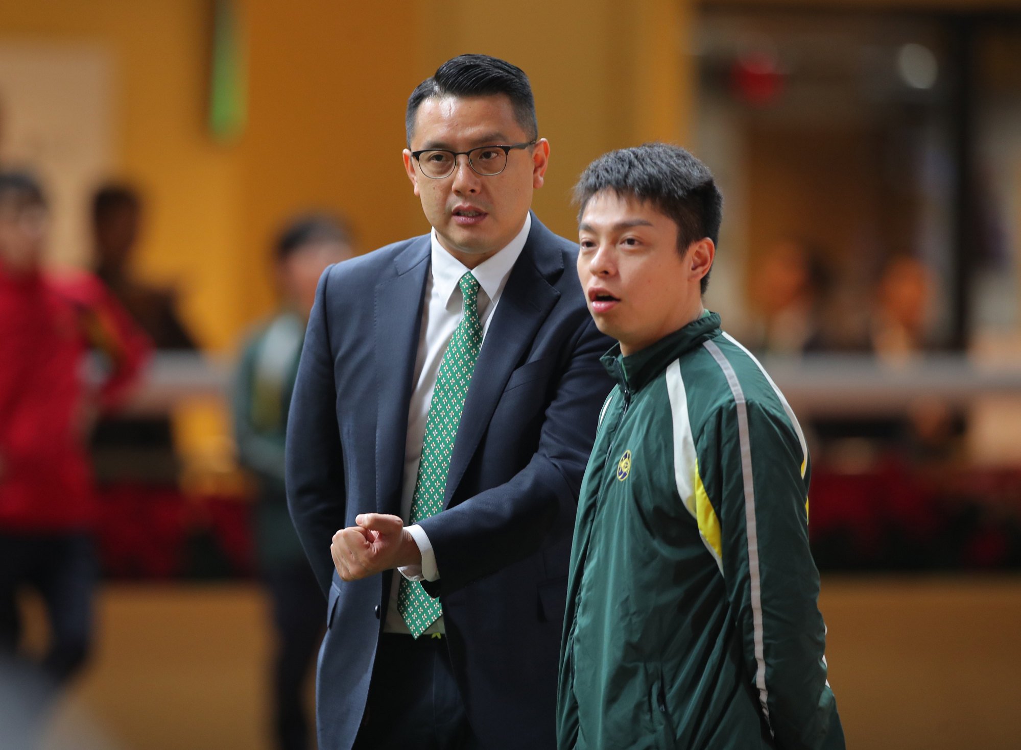 Pierre Ng (left) is confident Drombeg Banner can bounce back on Sunday.