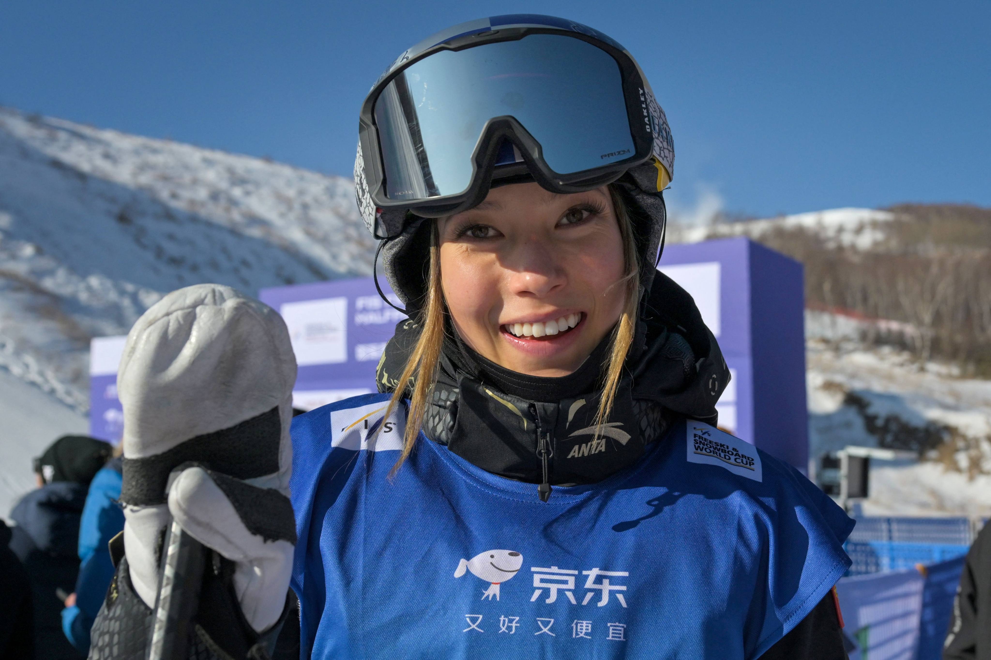 Olympic champion freeskier Eileen Gu, who won her 20 World Cup title recently, will be in the spotlight again as China’s most prominent athlete at the Winter Games at Milano-Cortina. Photo: AFP
