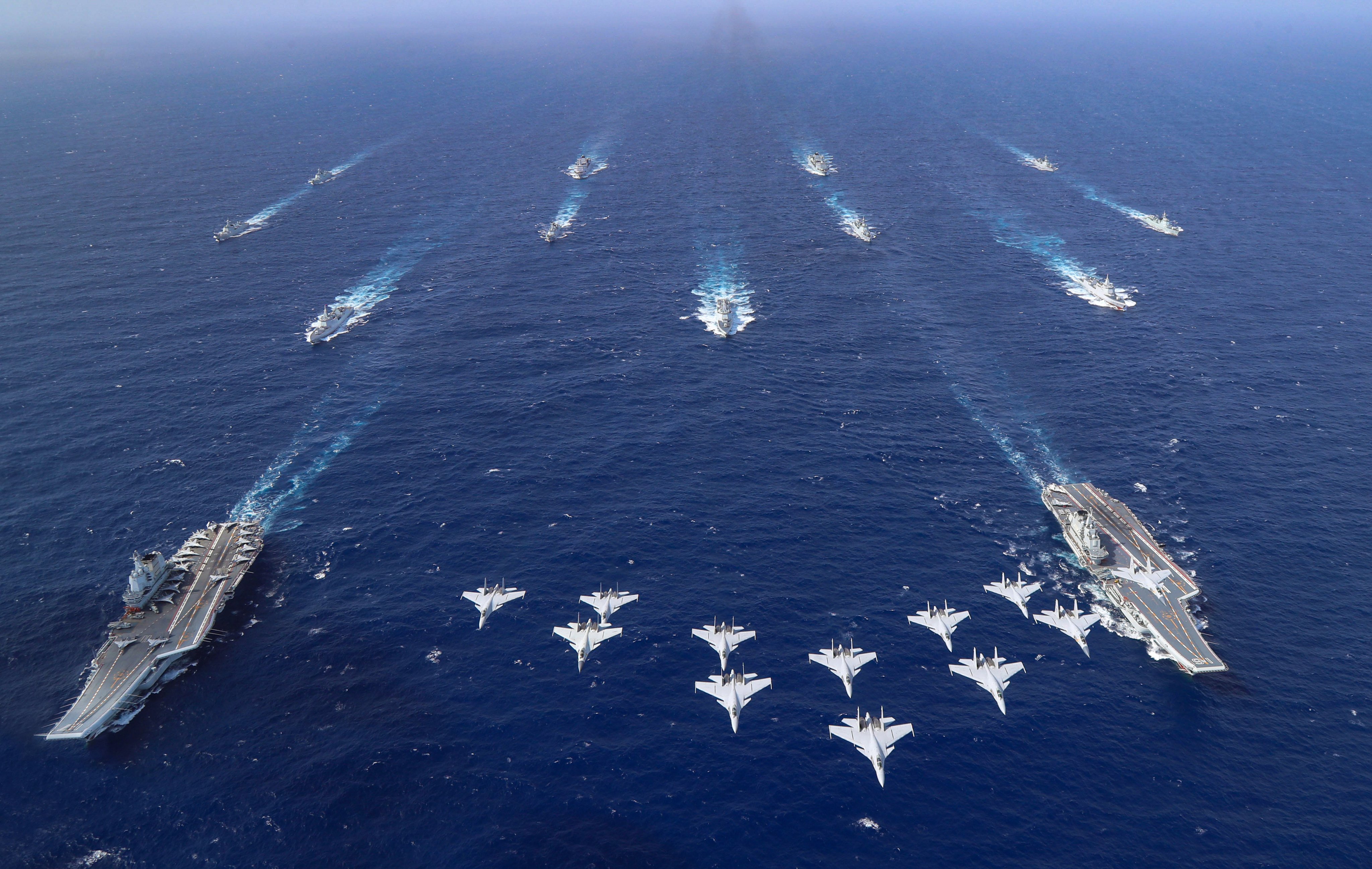 Logistics are a key element of combat readiness. Photo: Xinhua