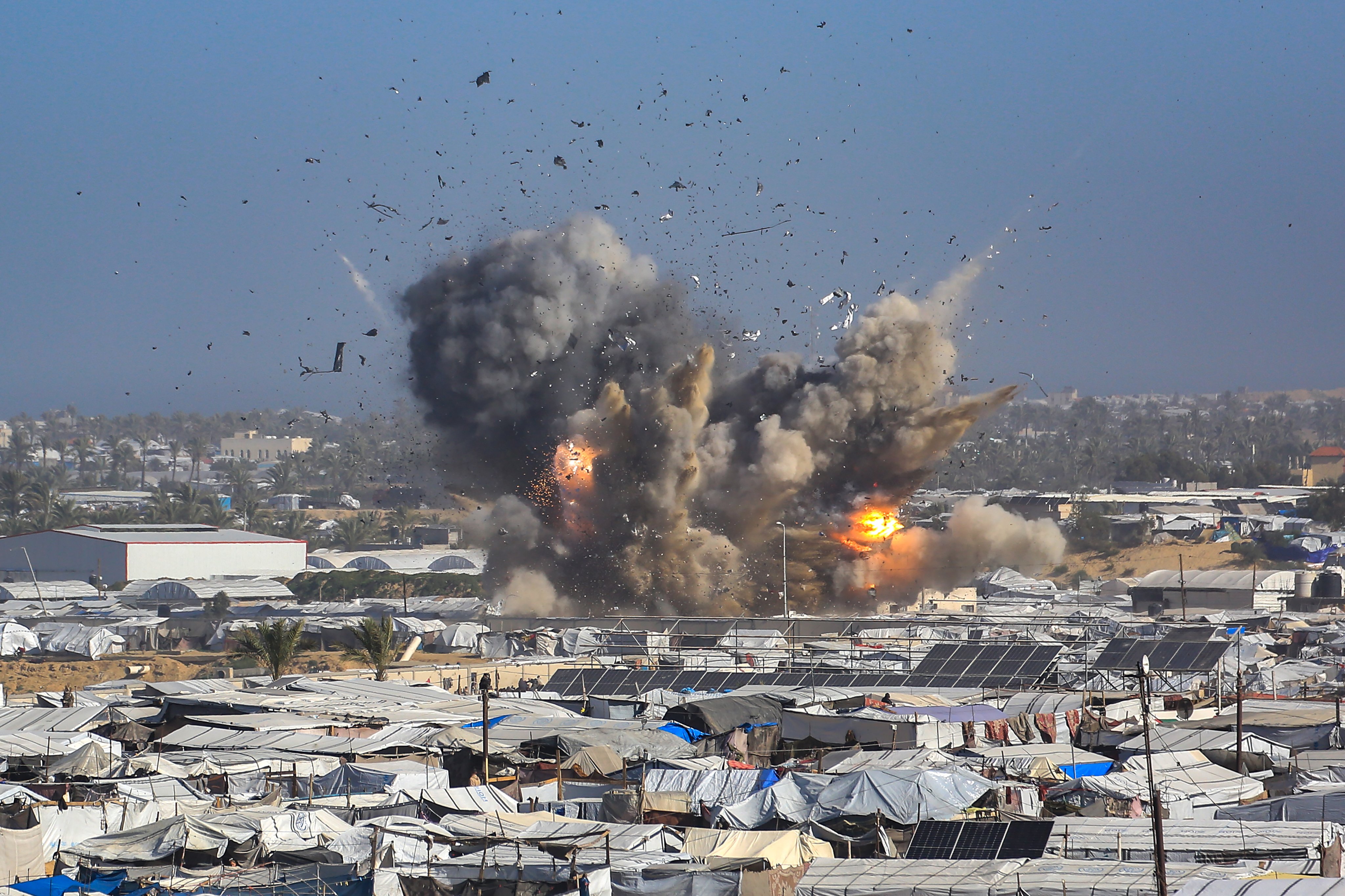 scmp.com - Associated Press - Israeli strikes on Gaza kill 20, including children at tent camp: hospitals