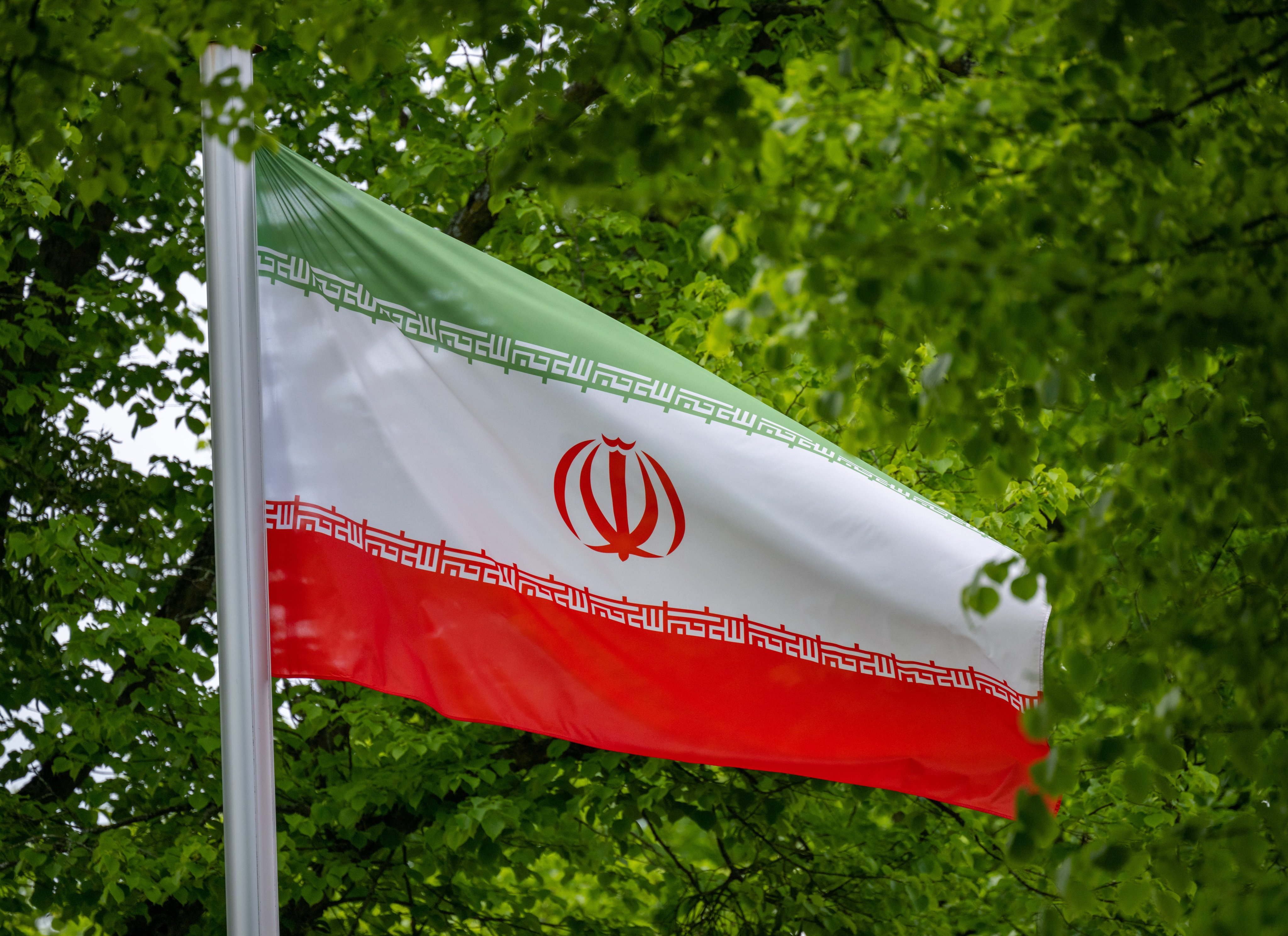 The flag of the Islamic Republic of Iran. File photo: dpa