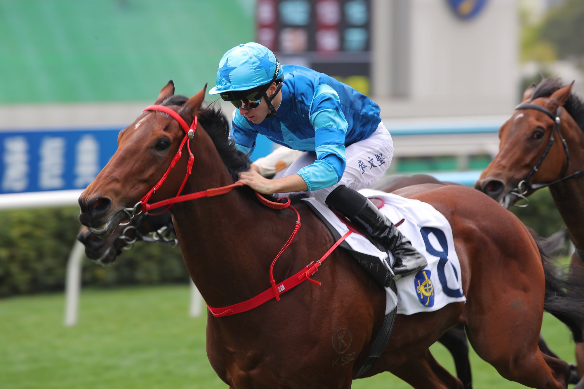 Master Lucky scores on debut.