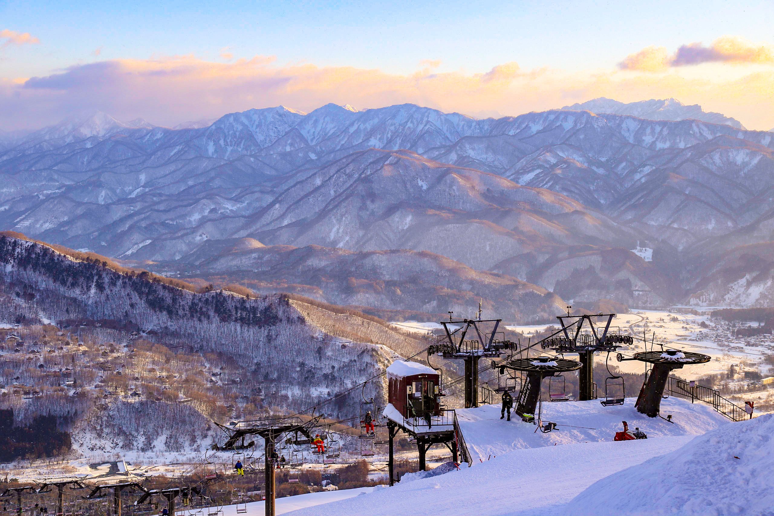 A view of Hakuba Valley, a popular ski destination in the central Japanese region of Nagano. Photo: Shutterstock