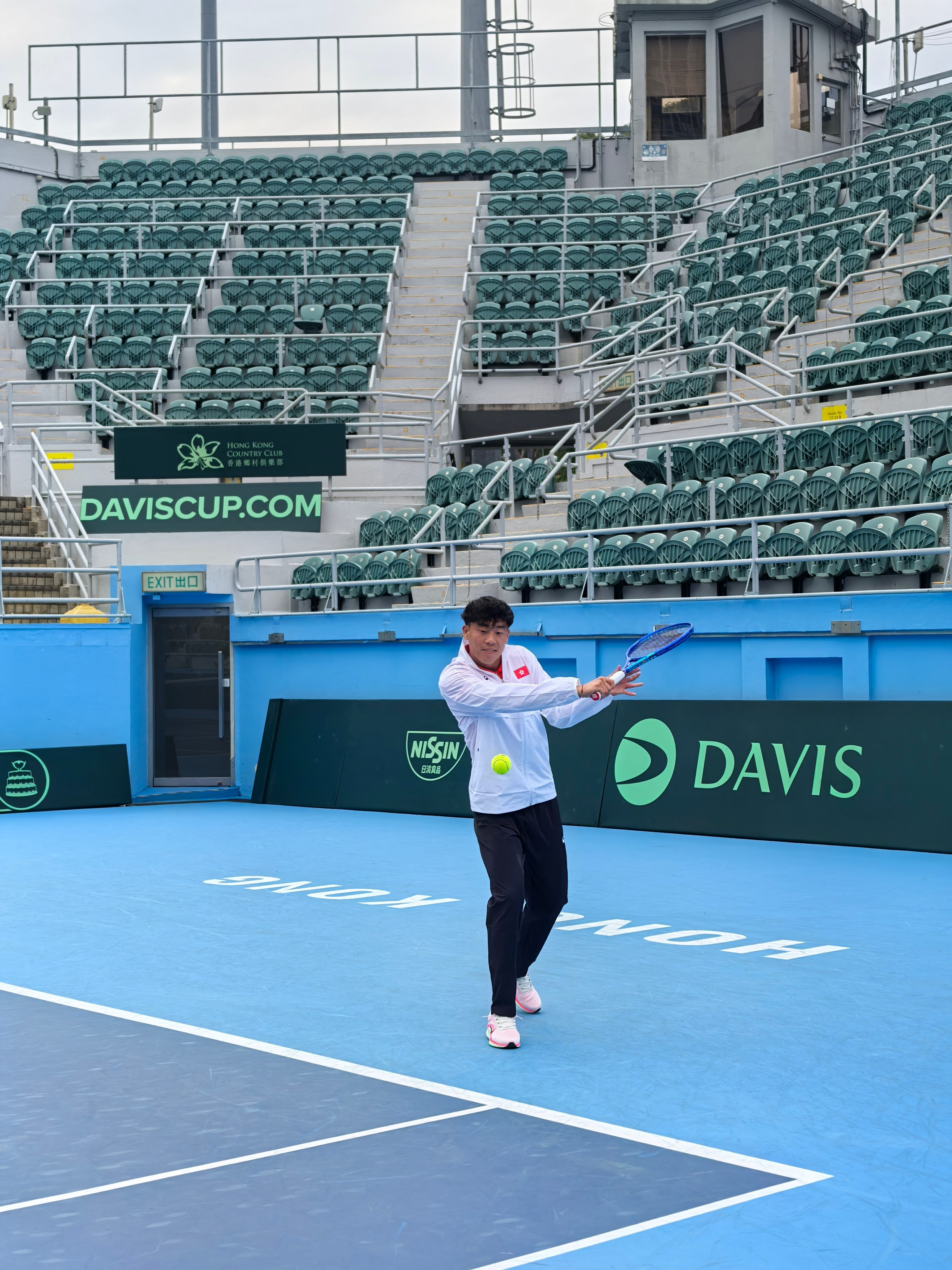 Coleman Wong says he hopes the team “can cherish and enjoy the chance to fight side by side”. Photo: Ada Li