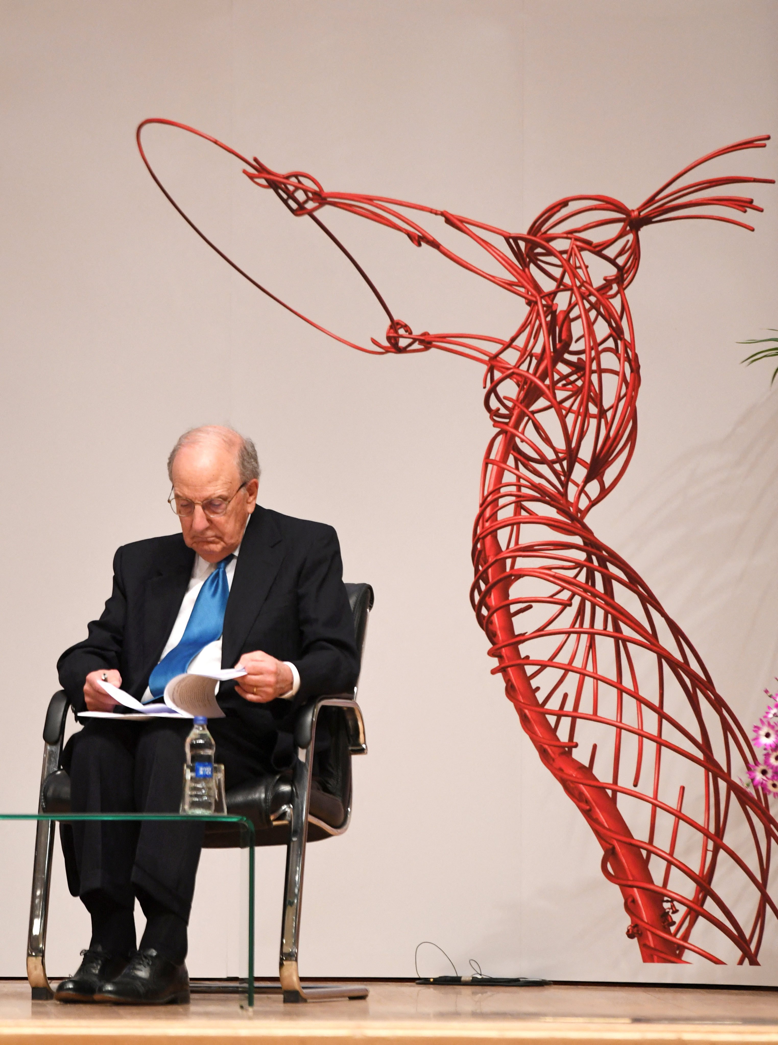 Former US senator George Mitchell in 2018. Photo: Reuters