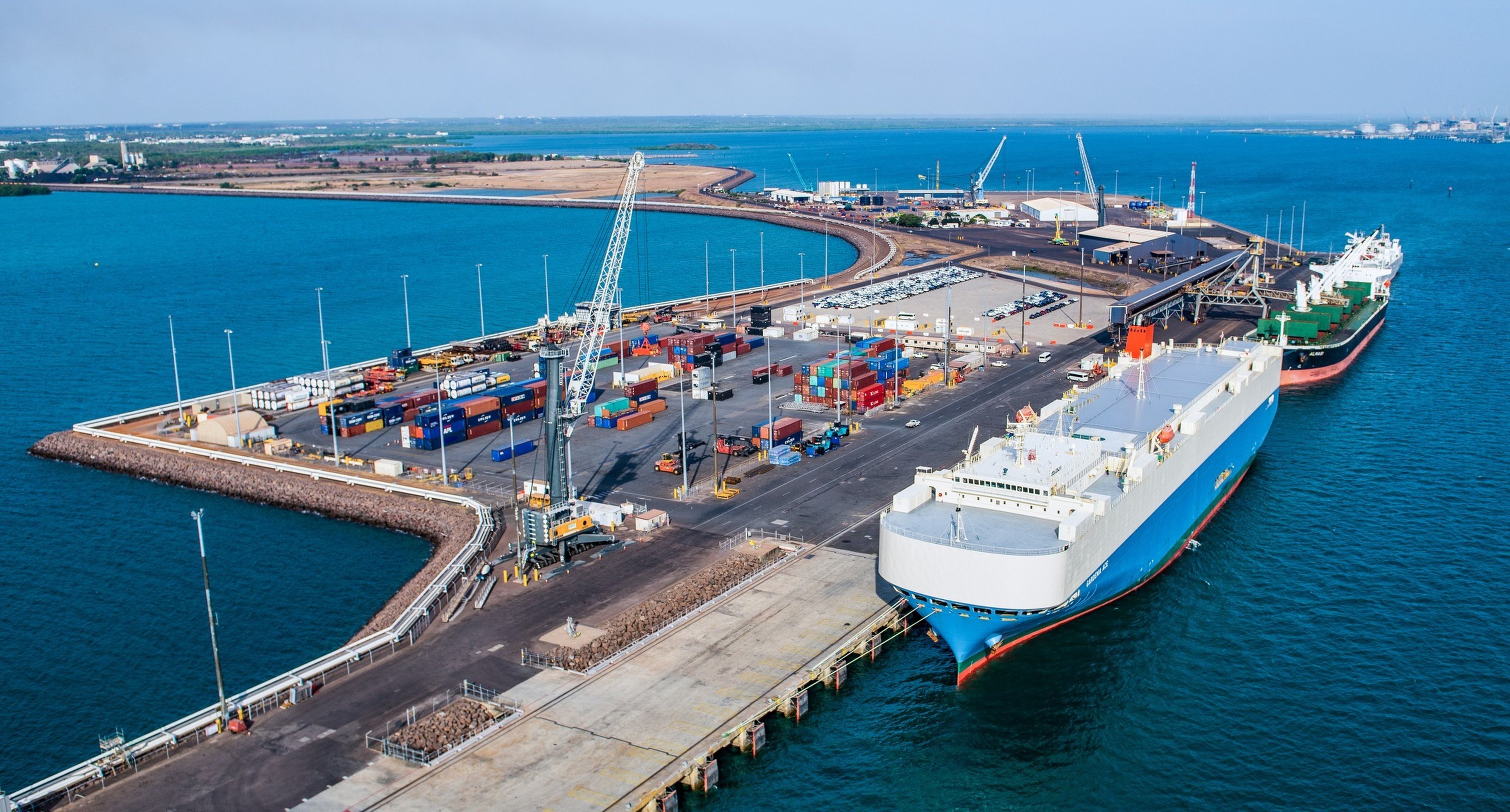 Beijing has pledged to step in if Canberra commits to regaining control of Darwin Port in northern Australia, which is leased to a Chinese firm. Photo: Handout