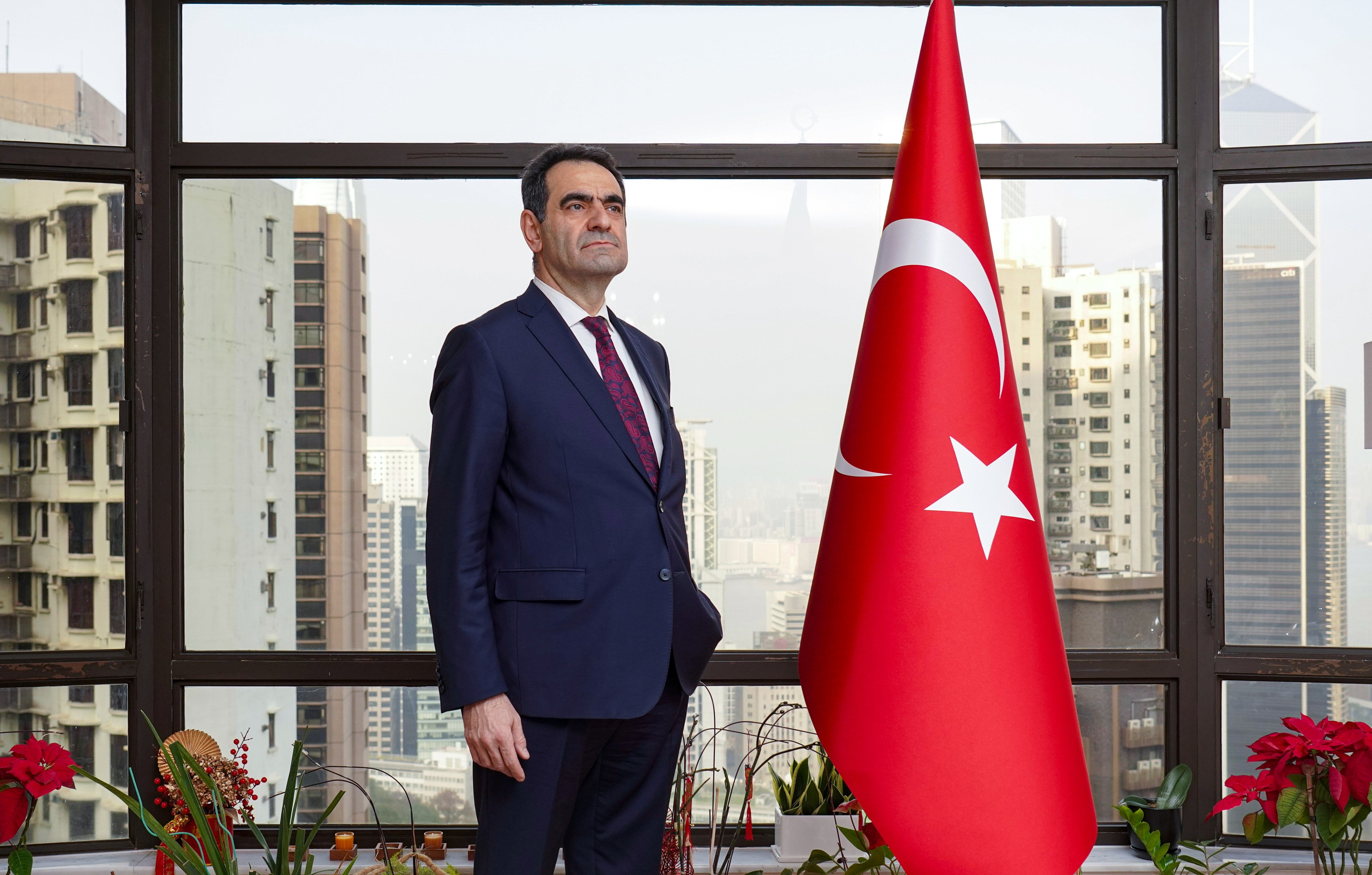 Selcuk Unal, Turkey’s ambassador to China, says his country has been working as a connecting power between East and West for decades. Photo: Karma Lo