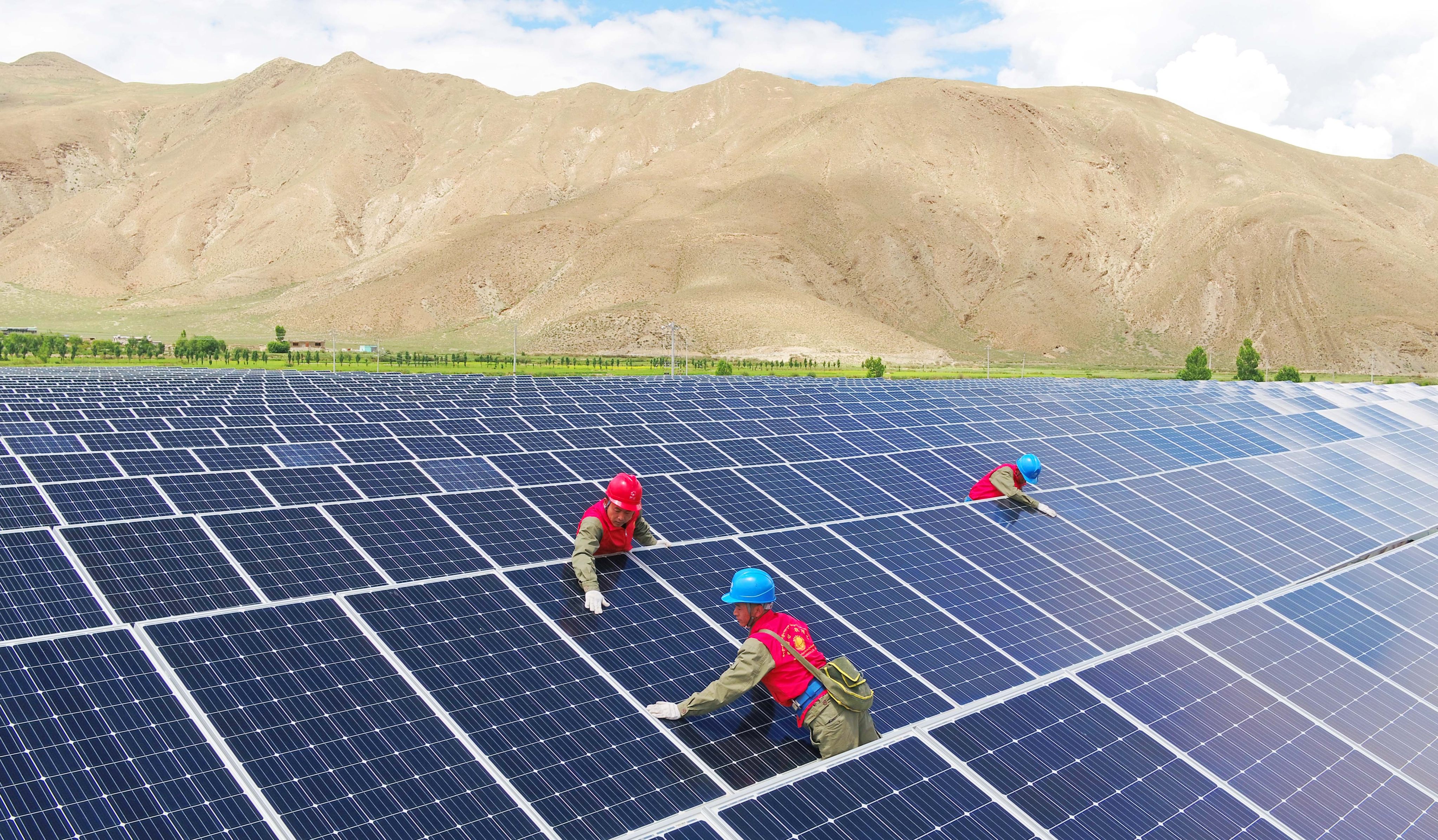 scmp.com - Mia Nurmamat - China's clean power energising economy, adding a Brazil's worth of GDP: report