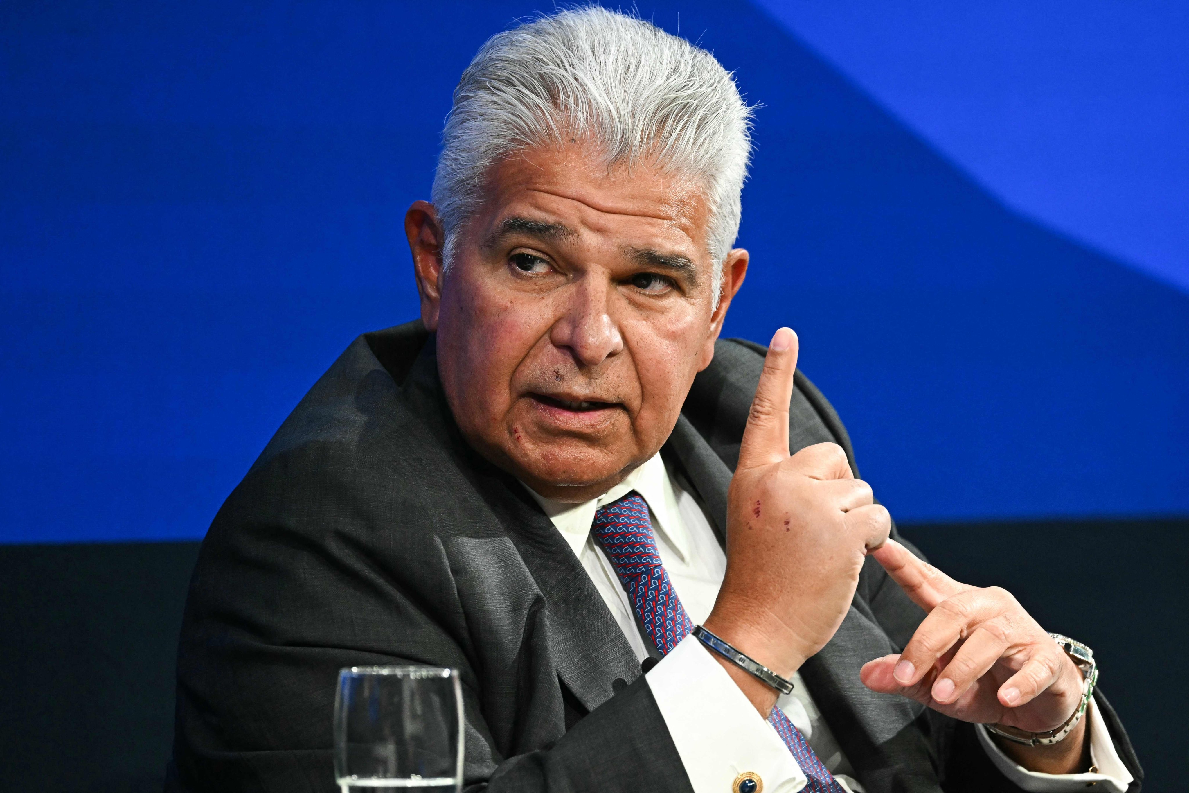 Panamanian President Jose Raul Mulino emphasised Panama’s commitment to the rule of law and separation of powers after the canal port concession ruling. Photo: AFP