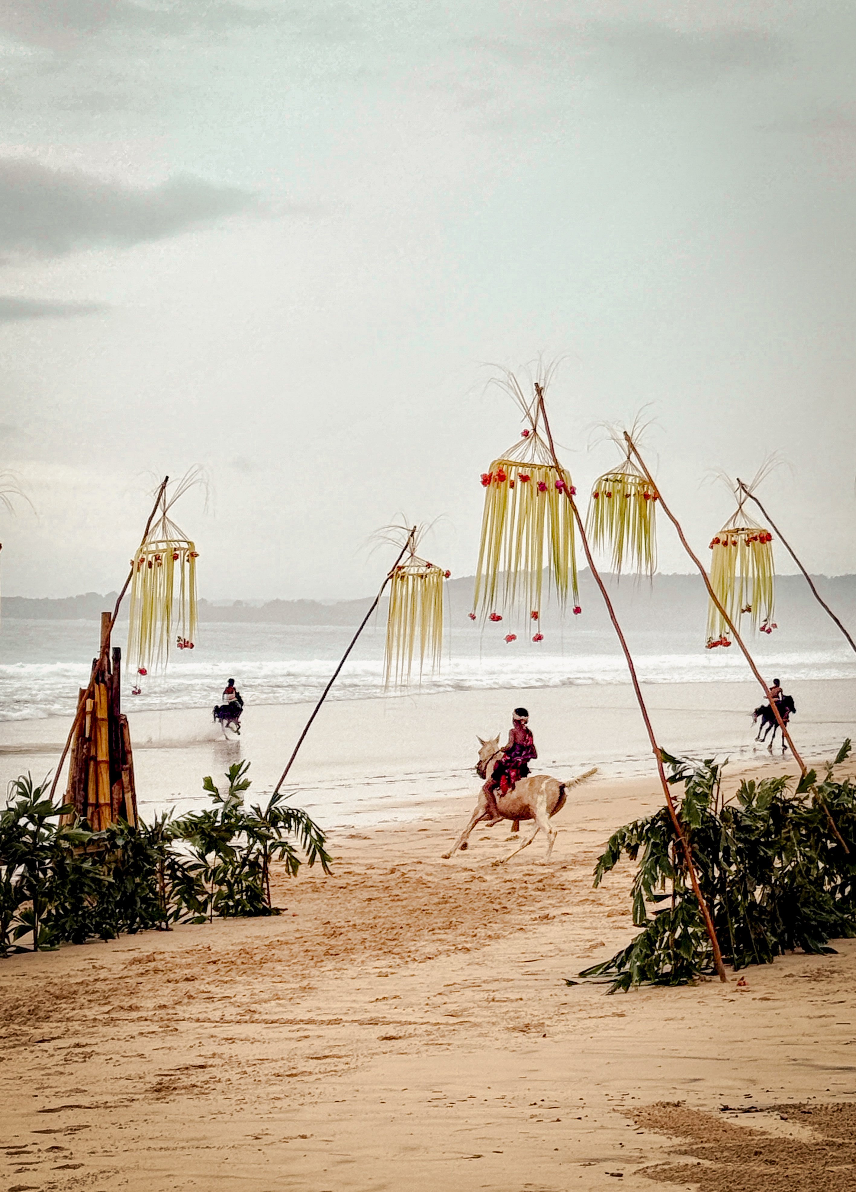 Action from a charity horse race in Sumba, Indonesia. Photo: Charukesi Ramadurai