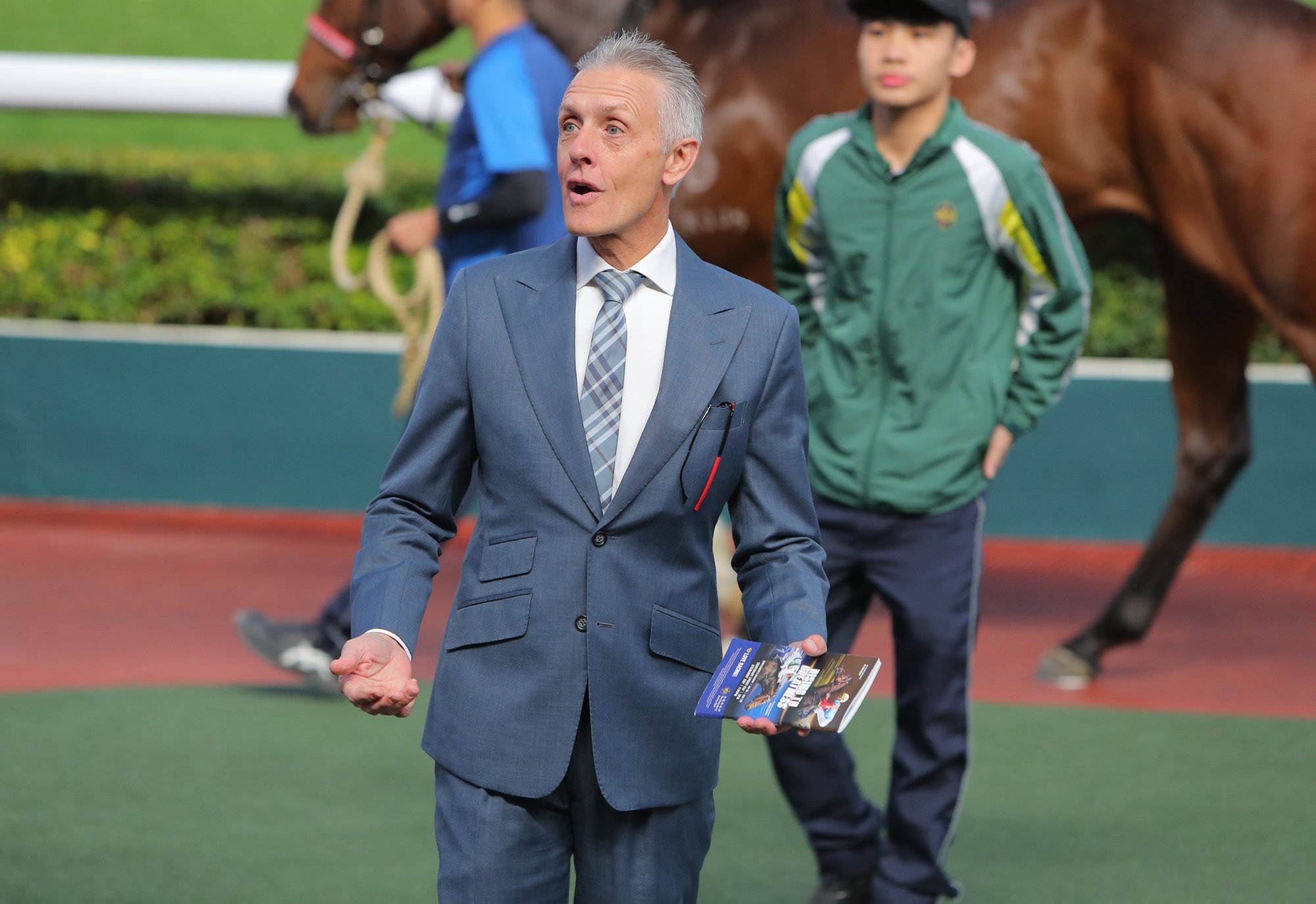 Mark Newnham leads the way in the trainers’ championship.