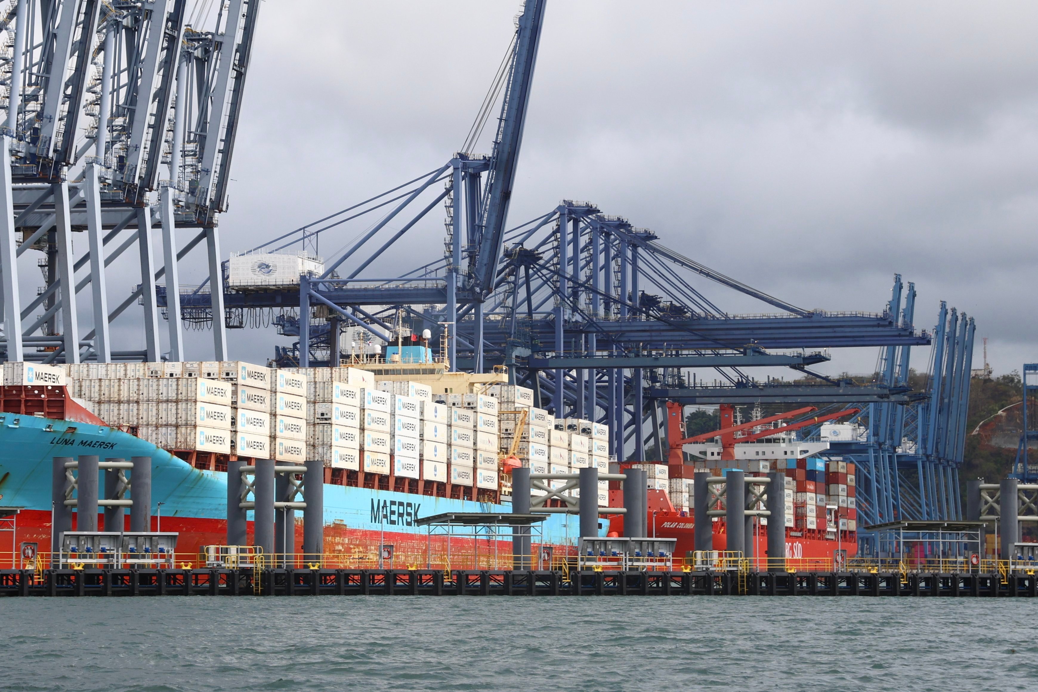The Port of Balboa, one of two terminals at either end of the Panama Canal controlled by Hong Kong’s  CK Hutchison. Photo: EPA