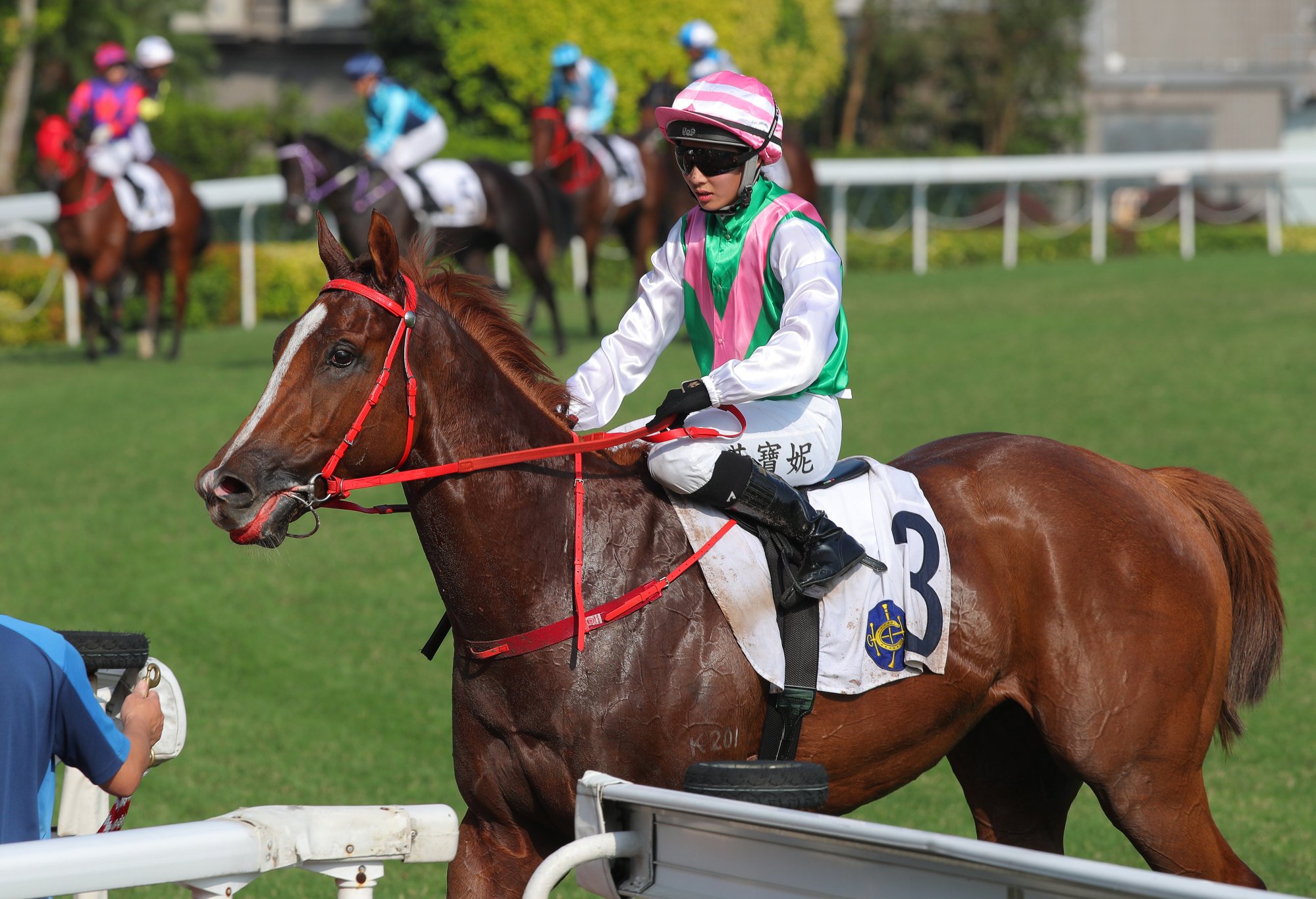 Apprentice Britney Wong is ramping up her return from injury.