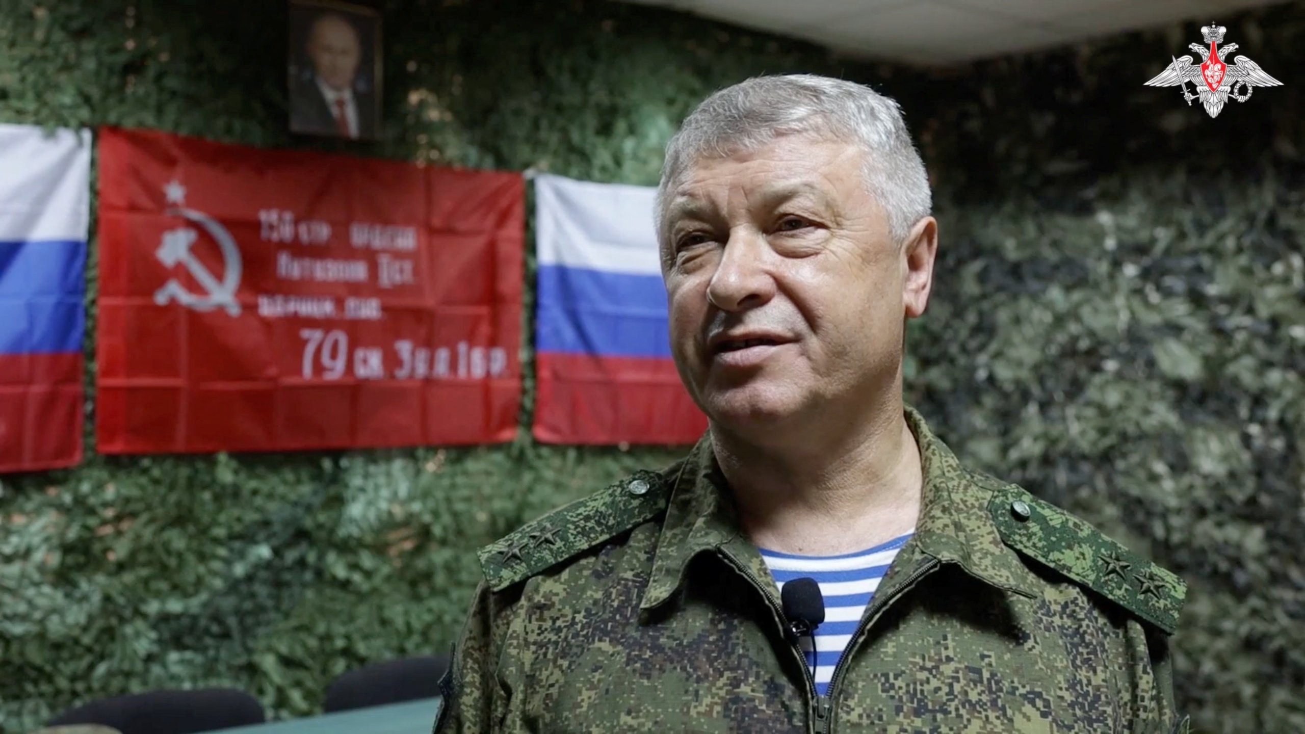 Lieutenant General Vladimir Alekseyev in 2023. Photo: Russian Defence Ministry via Reuters