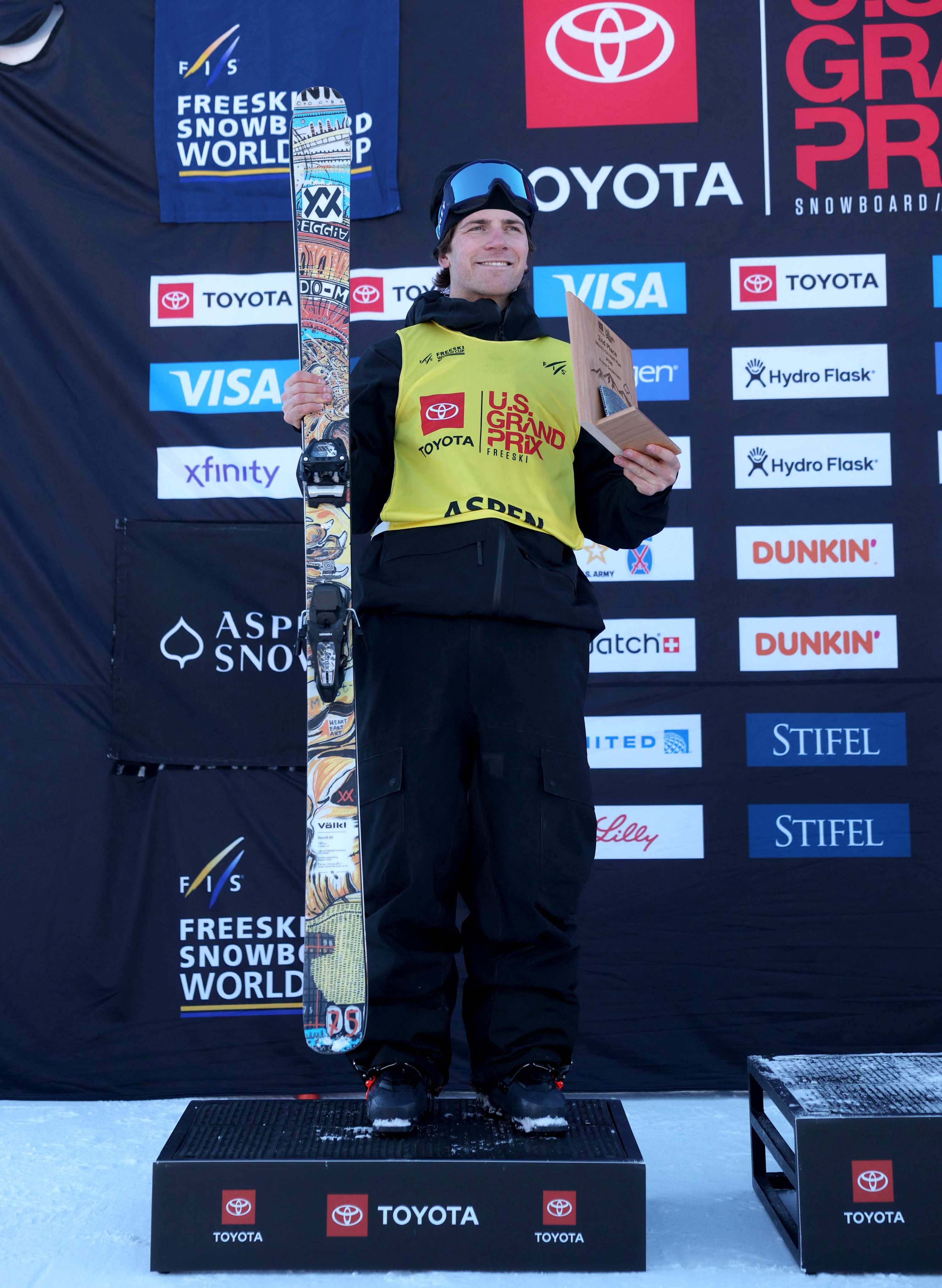 American skier Hunter Hess. Photo: Getty Images via AFP