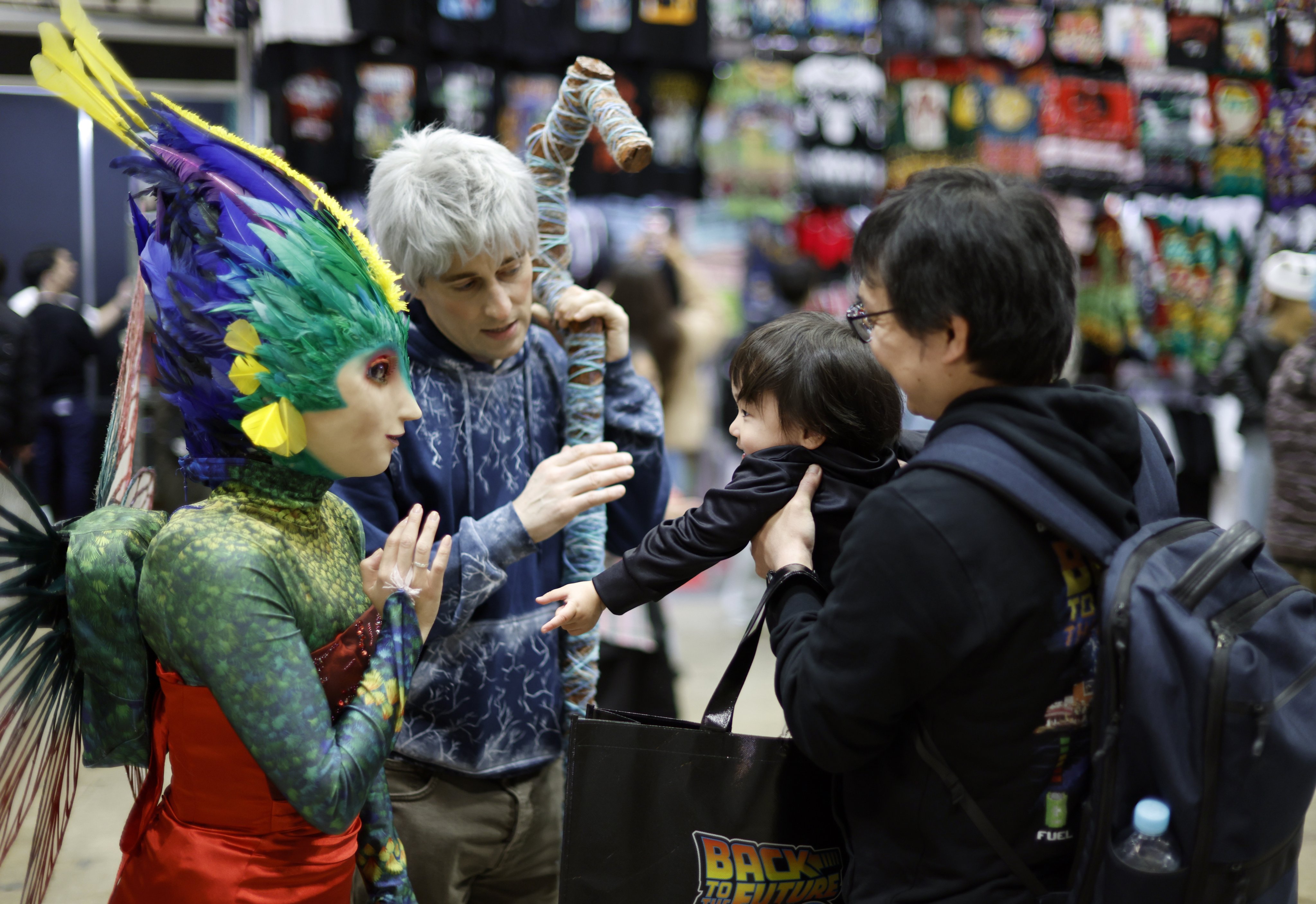 Cosplayers at the Tokyo Comic Con 2025, which was held in December. Photo: EPA