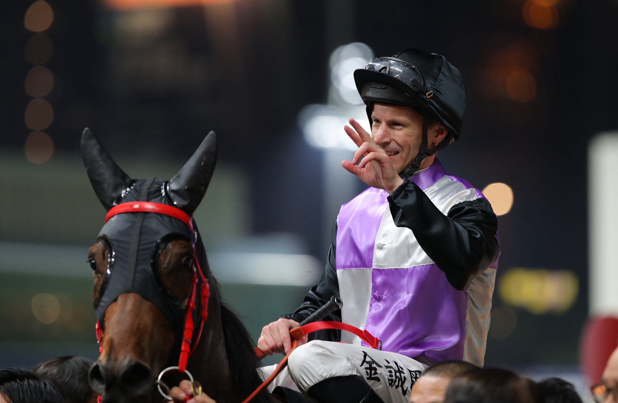 Richard Kingscote after Master Resolute’s win.