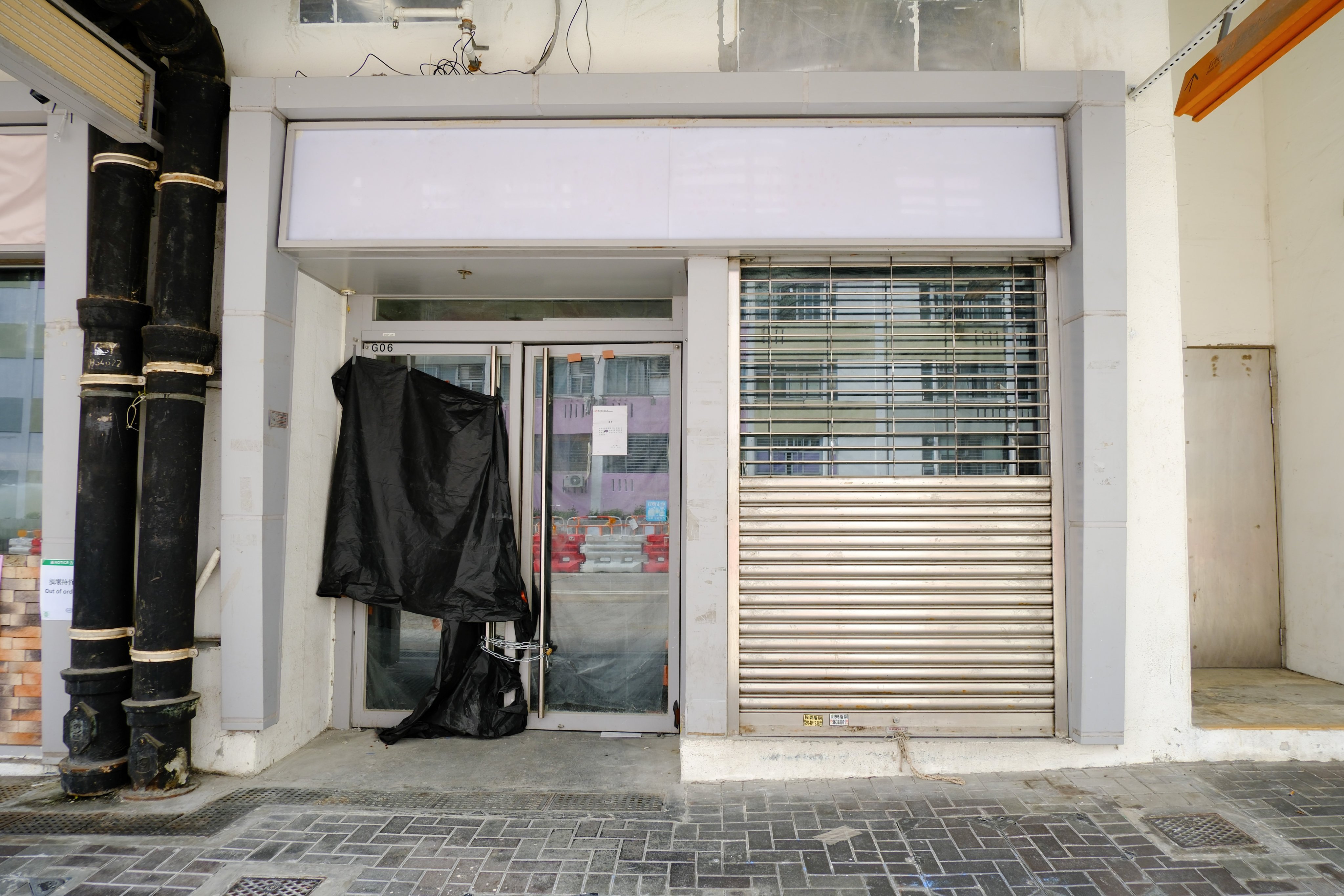 Agape Garden’s old premises have been left vacant since the restaurant closed down last July. Photo: Emily Hung