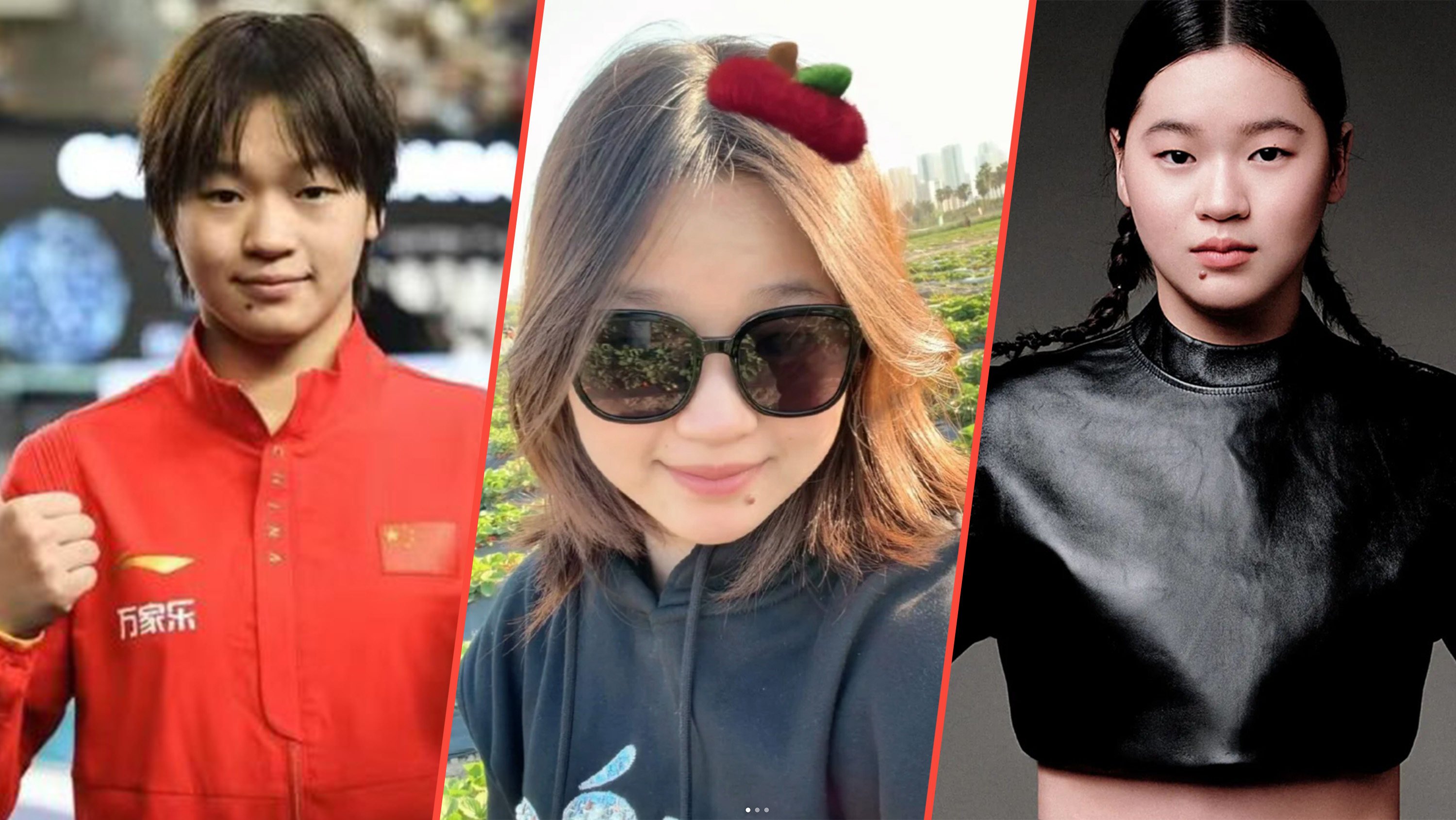 The Chinese internet is buzzing with excitement over Quan Hongchan being named Sports Person of the Year and featuring on a magazine cover with other Chinese stars and celebrities. Photo: SCMP composite/Weibo/Xinhua