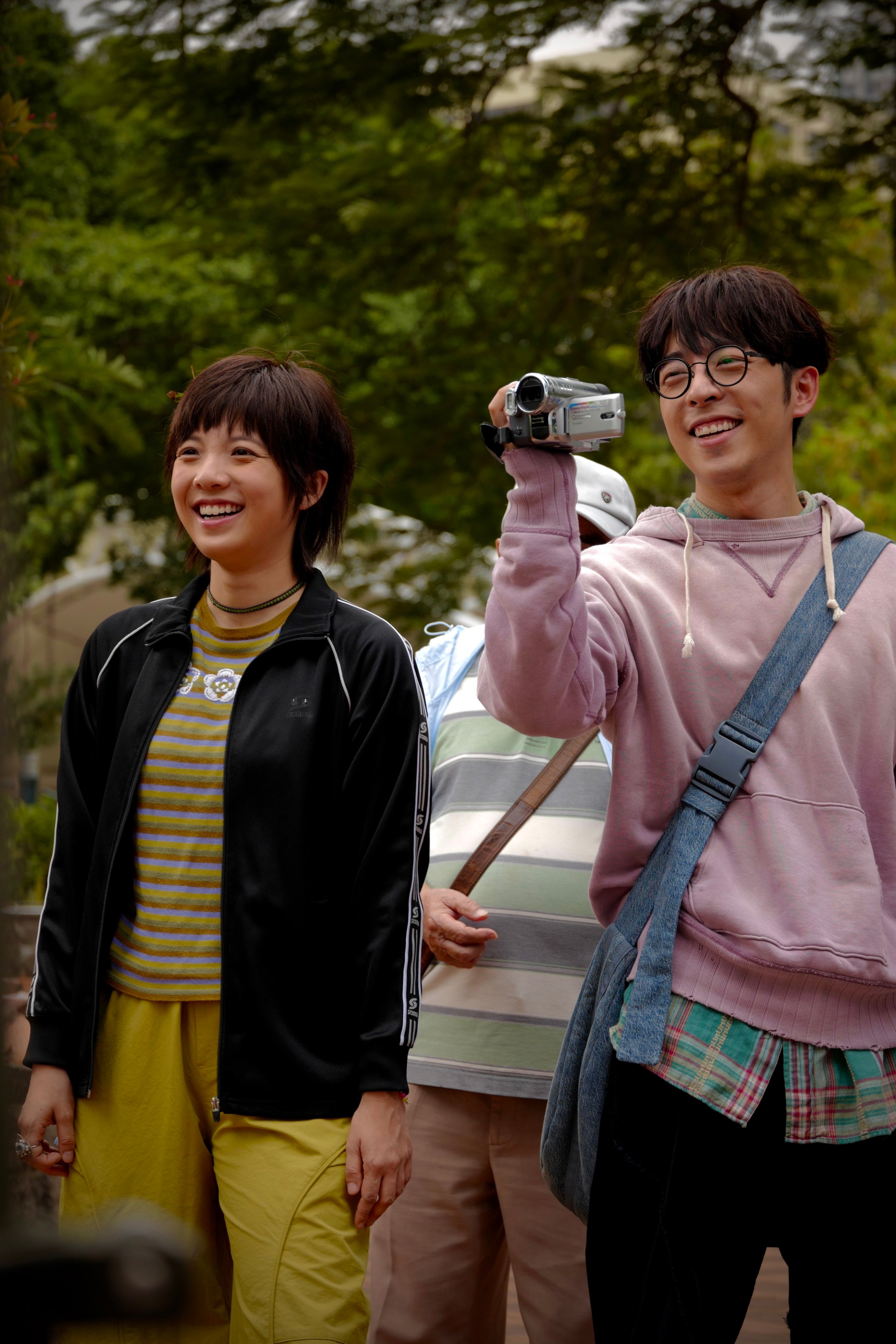 Chung Suet-ying (left) and Edan Lui in a still from The Snowball on a Sunny Day.