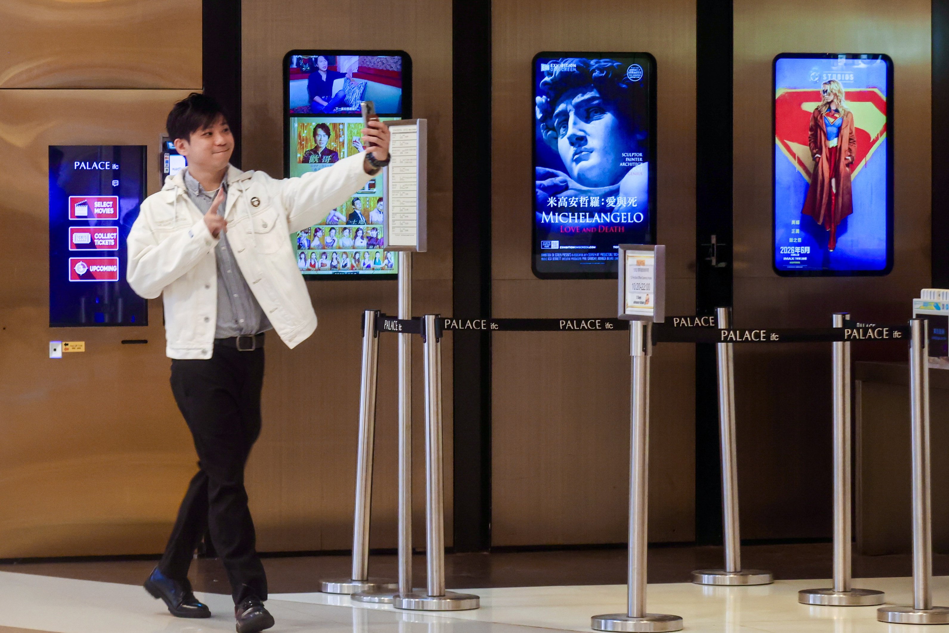 Palace IFC and other Hong Kong cinemas face a shrinking audience. Photo: Jonathan Wong