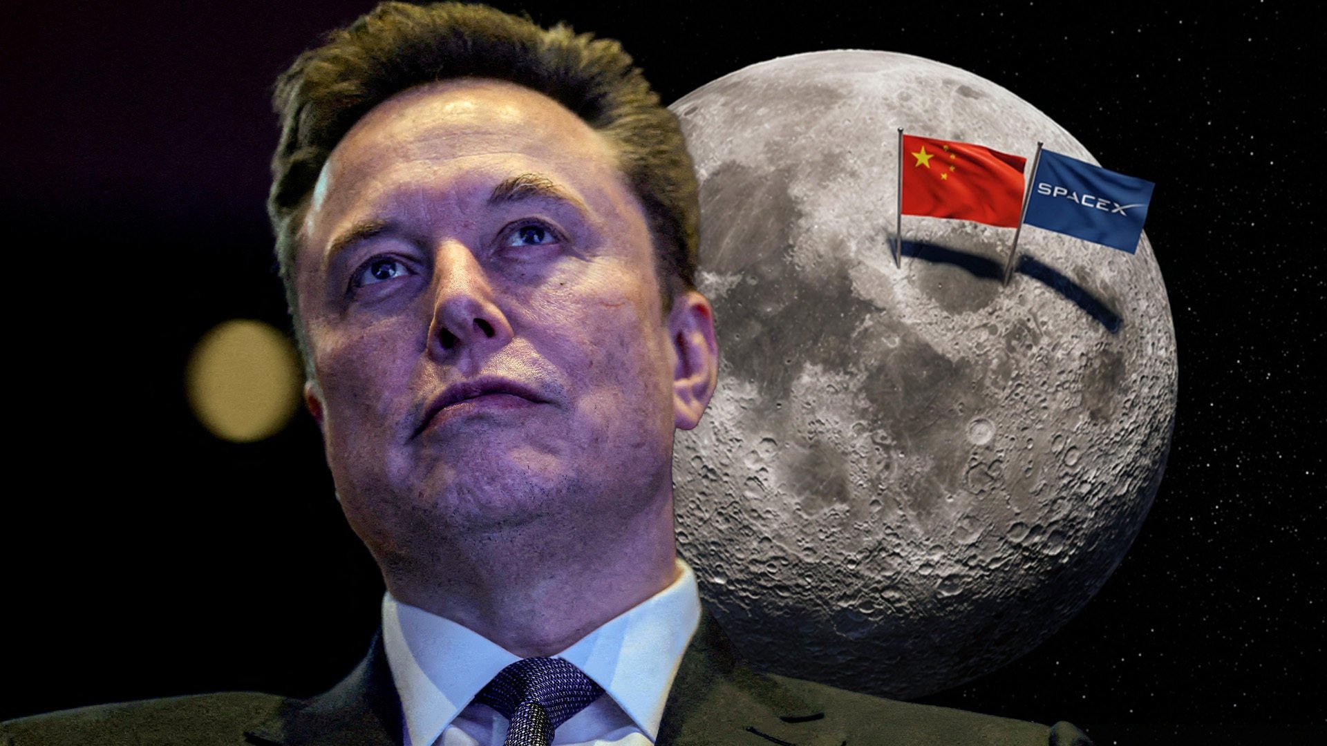 Elon Musk moon