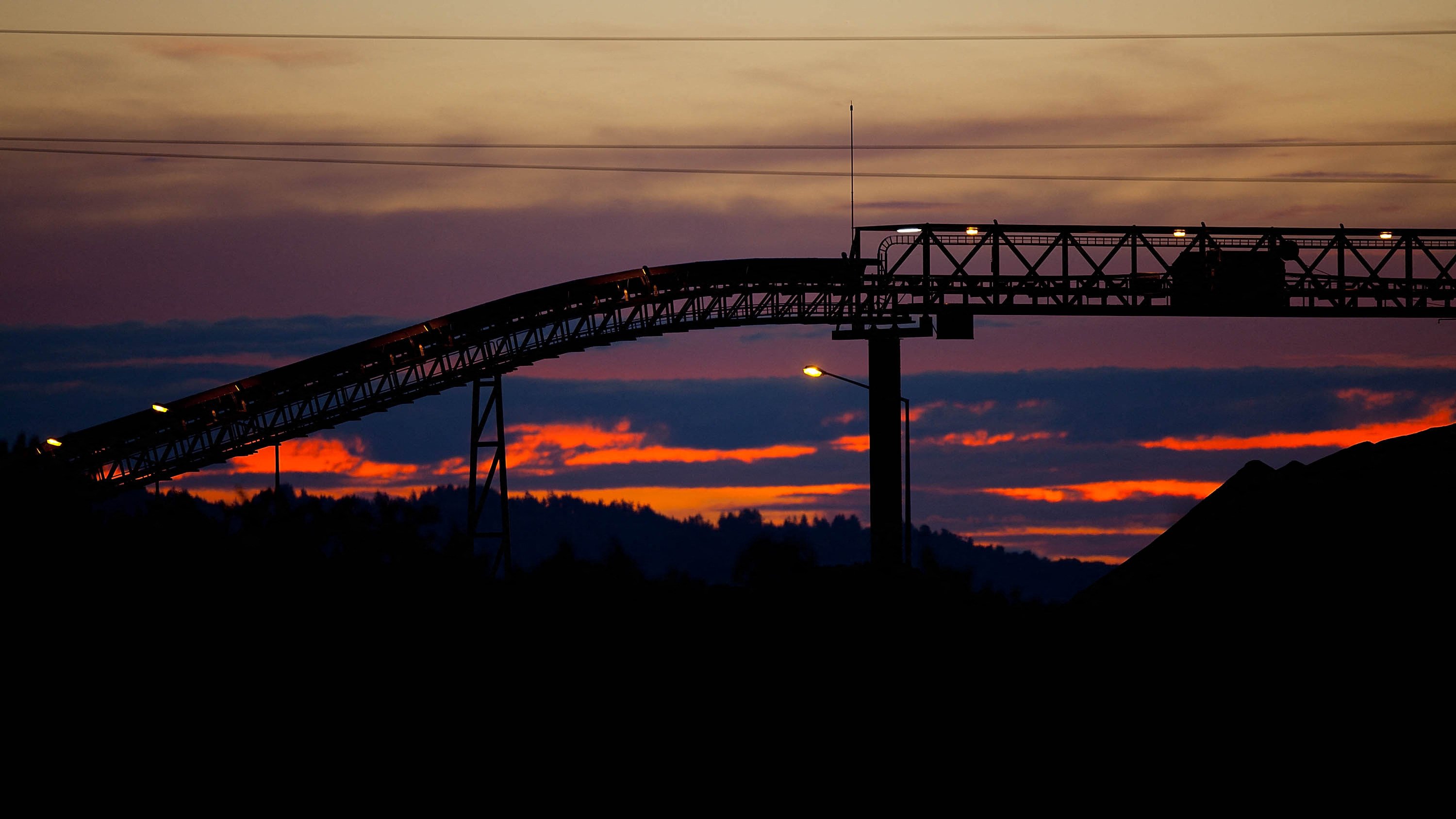 Mining machinery in Greymouth, New Zealand. The South Pacific nation has reserves of 37 critical minerals key to clean energy development and advanced technology manufacturing, according to official assessments. Photo: AFP