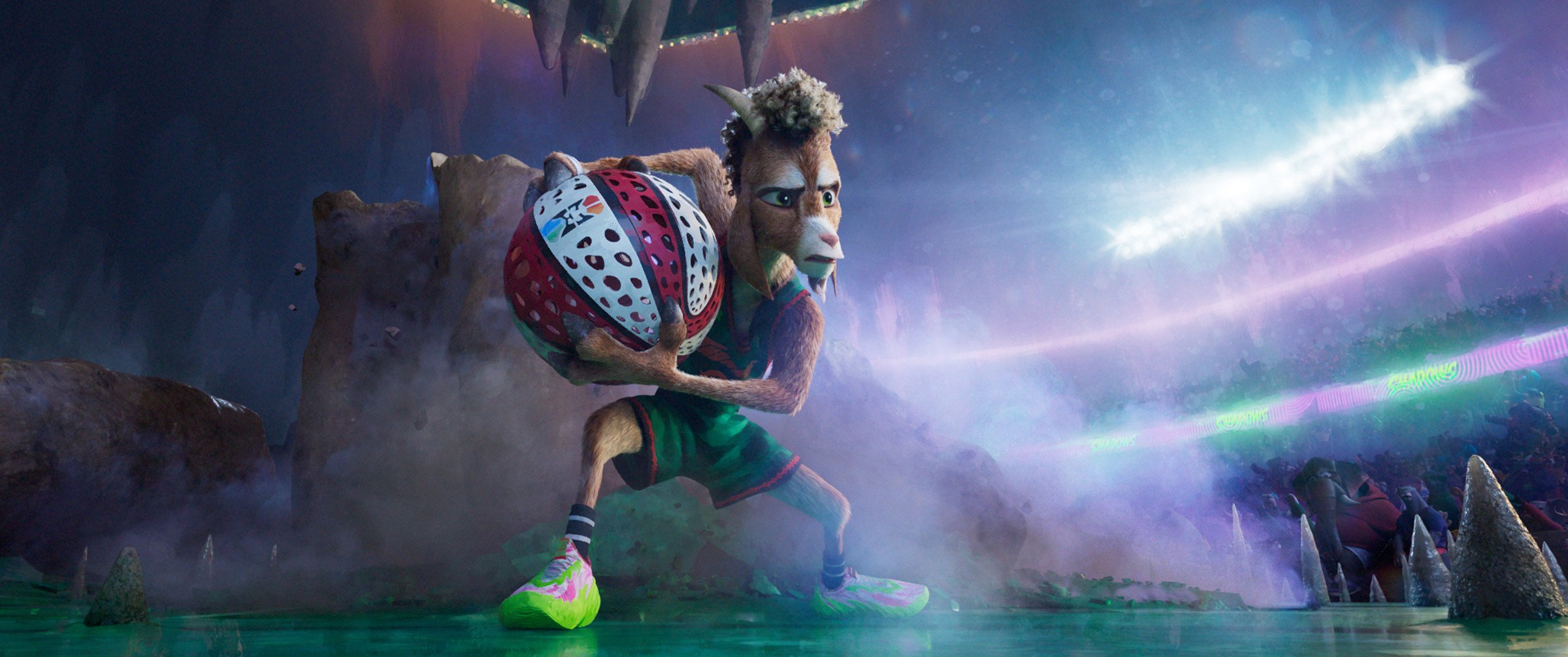 Voiced by Caleb McLaughlin, Will Harris is a small-sized hero with big dreams in “GOAT”. Photo: Sony Pictures Animation via TNS