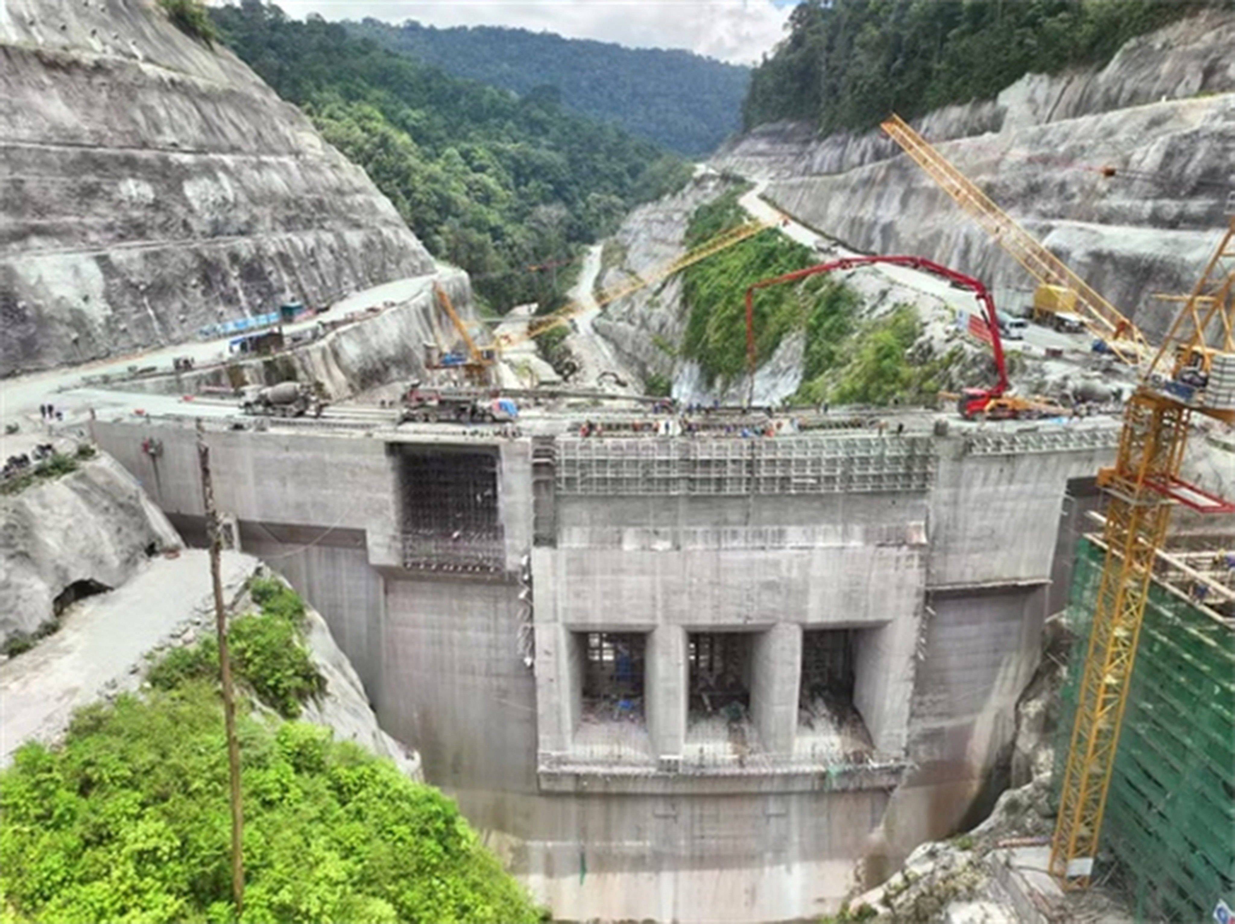 The Batang Toru hydroelectric project in Sumatra, Indonesia, has prompted concerns from environmentalists. Photo: Handout