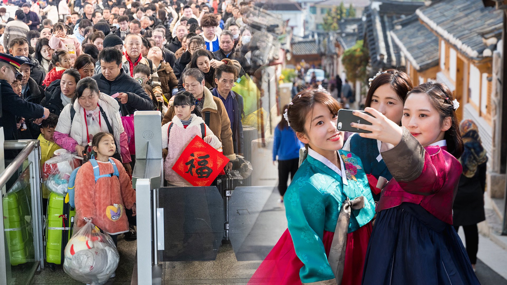 South Korea now tops the list of Lunar New Year destinations for Chinese travellers amid heightened tensions between China and the former top destination, Japan.