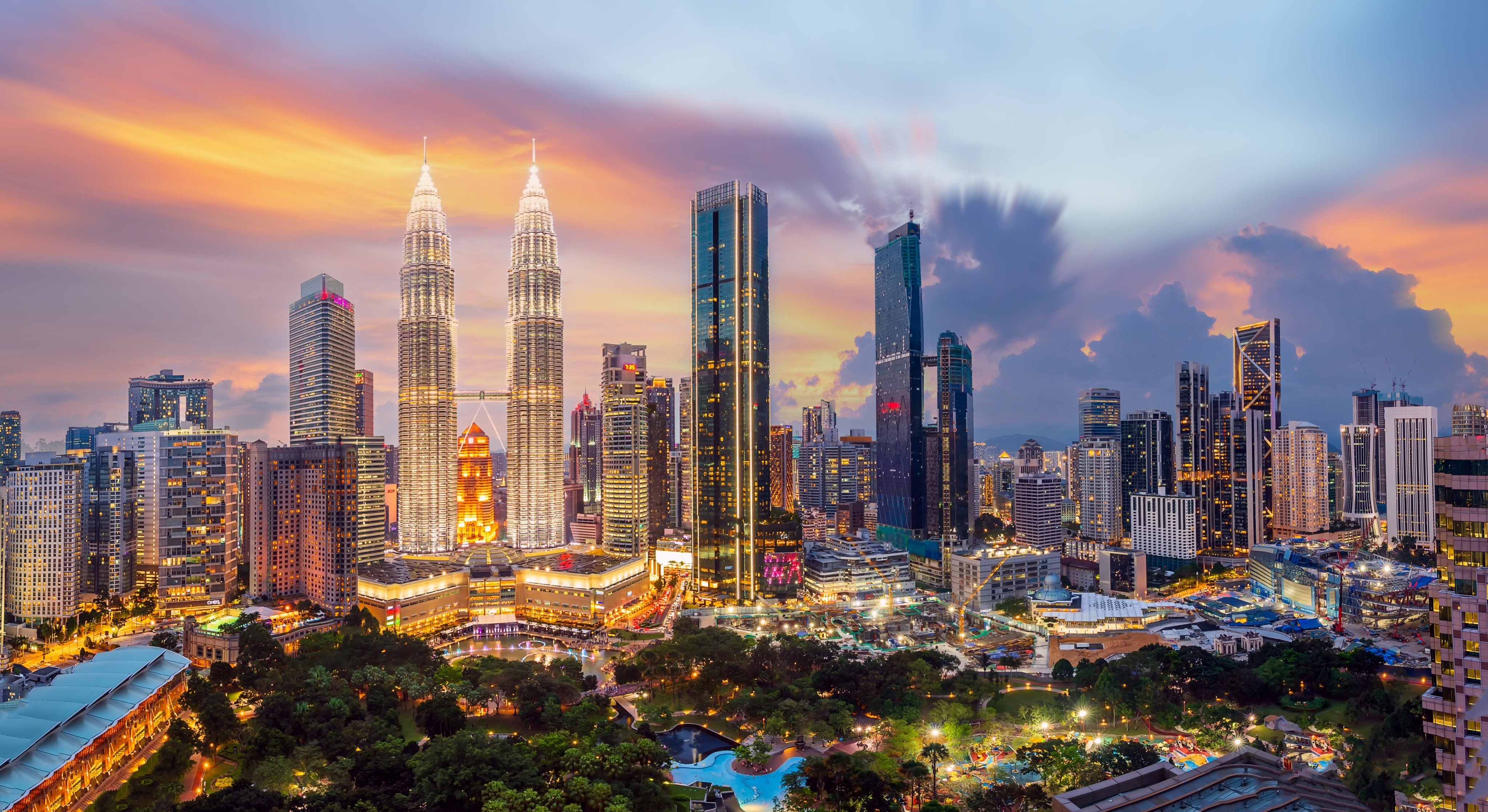 A view of the Kuala Lumpur skyline. The bungalow was in an upmarket residential area of the capital. Photo: Shutterstock