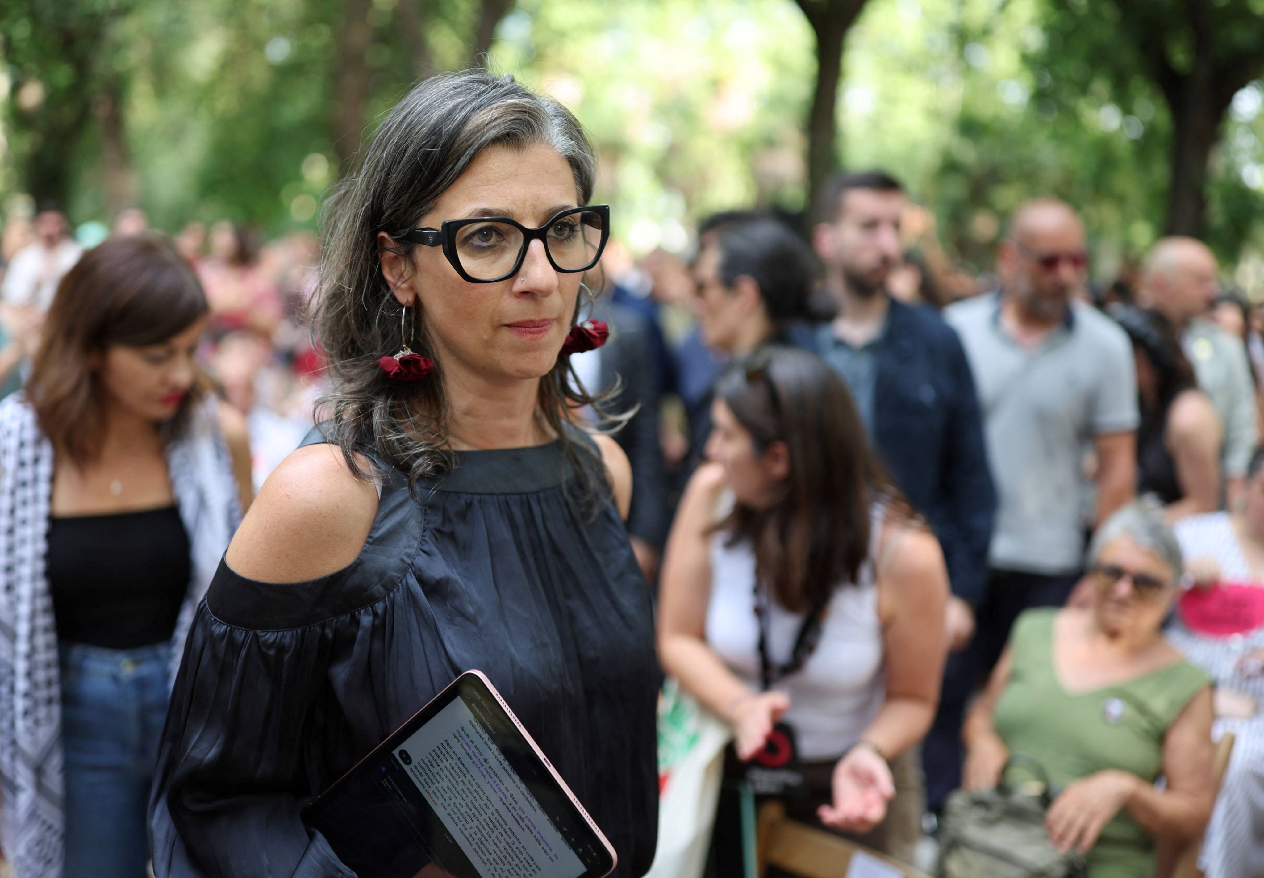 UN Special Rapporteur for the occupied Palestinian territories Francesca Albanese. Photo: AFP