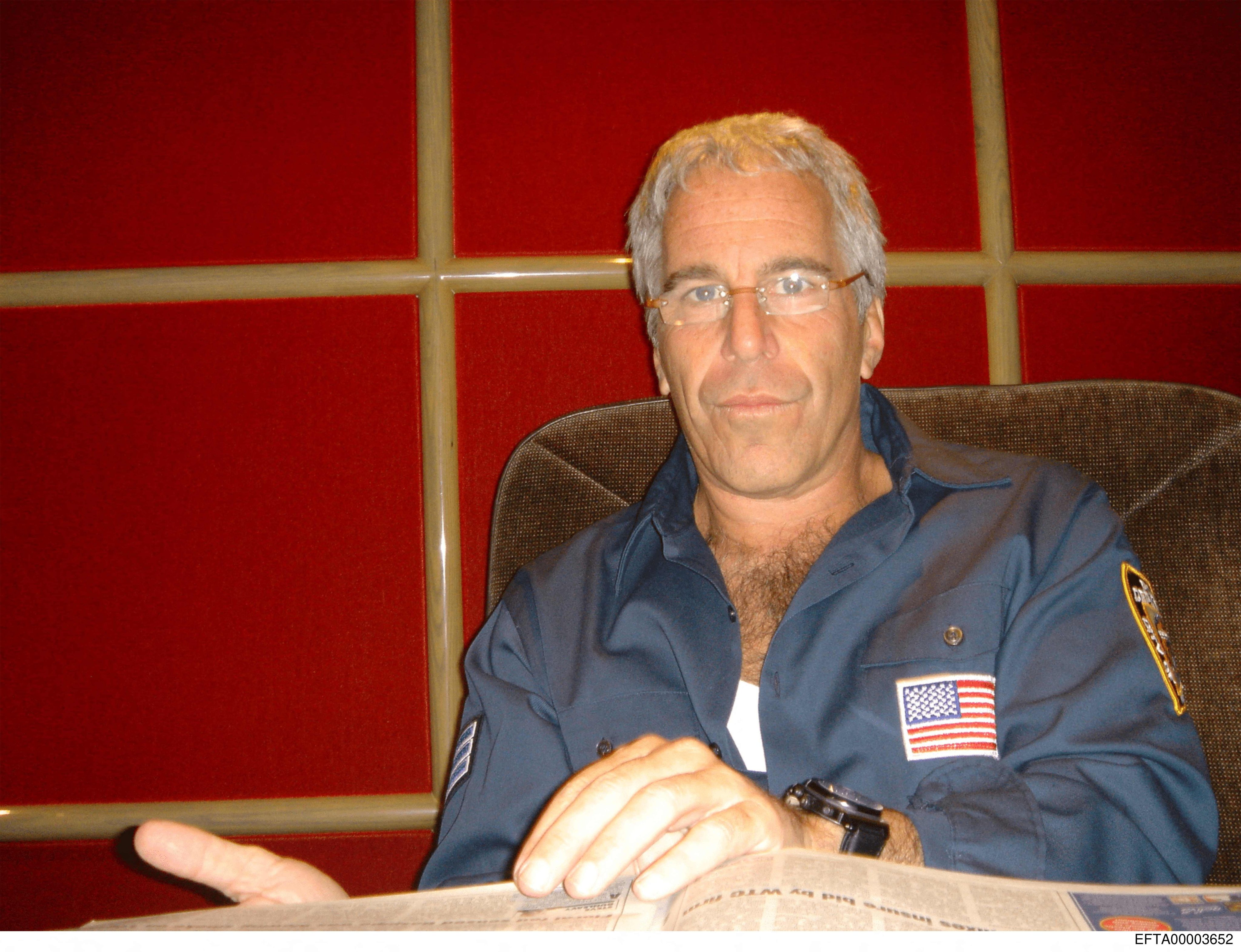 An undated photo of Jeffrey Epstein. Photo: US Department of Justice via AFP