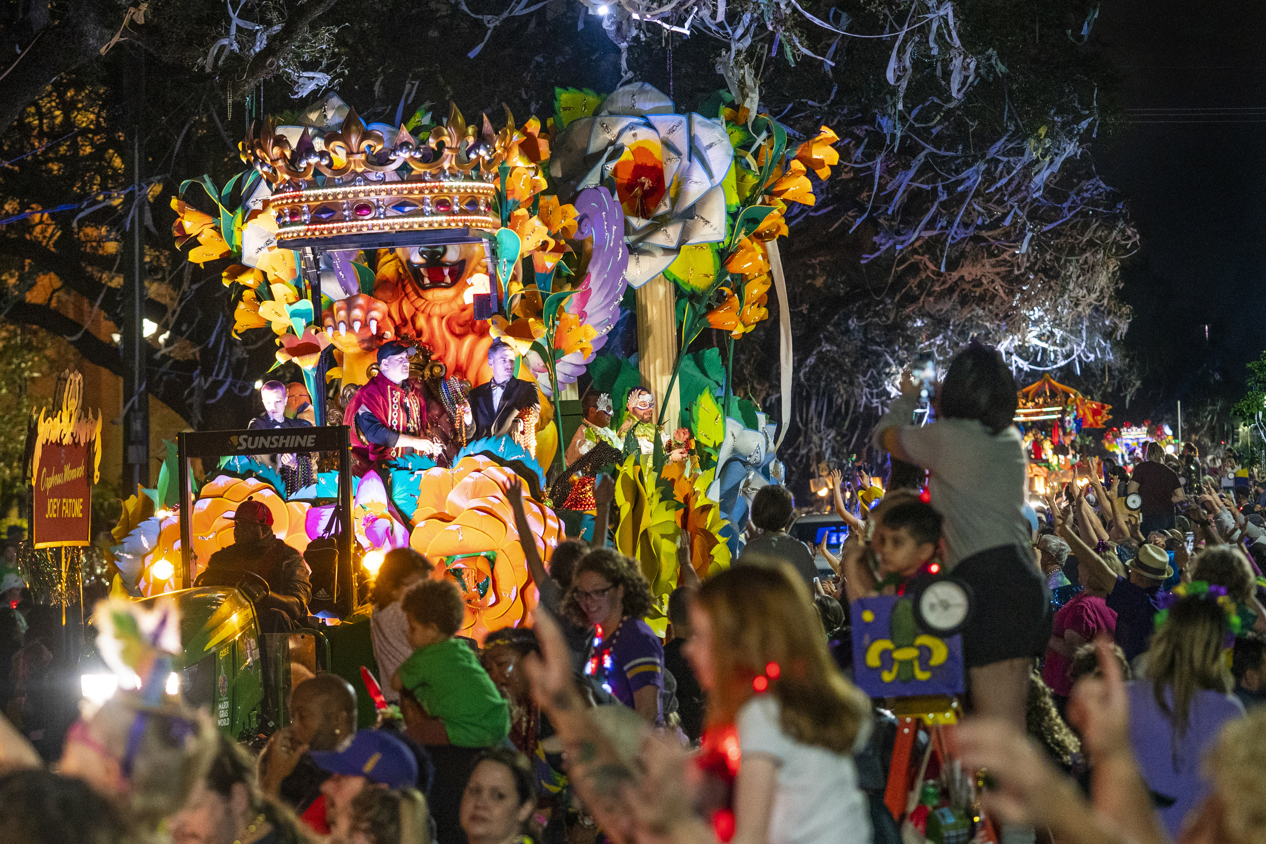 A New Orleans parade will embrace eco-friendly beads with okra seeds. Photo: Getty Images