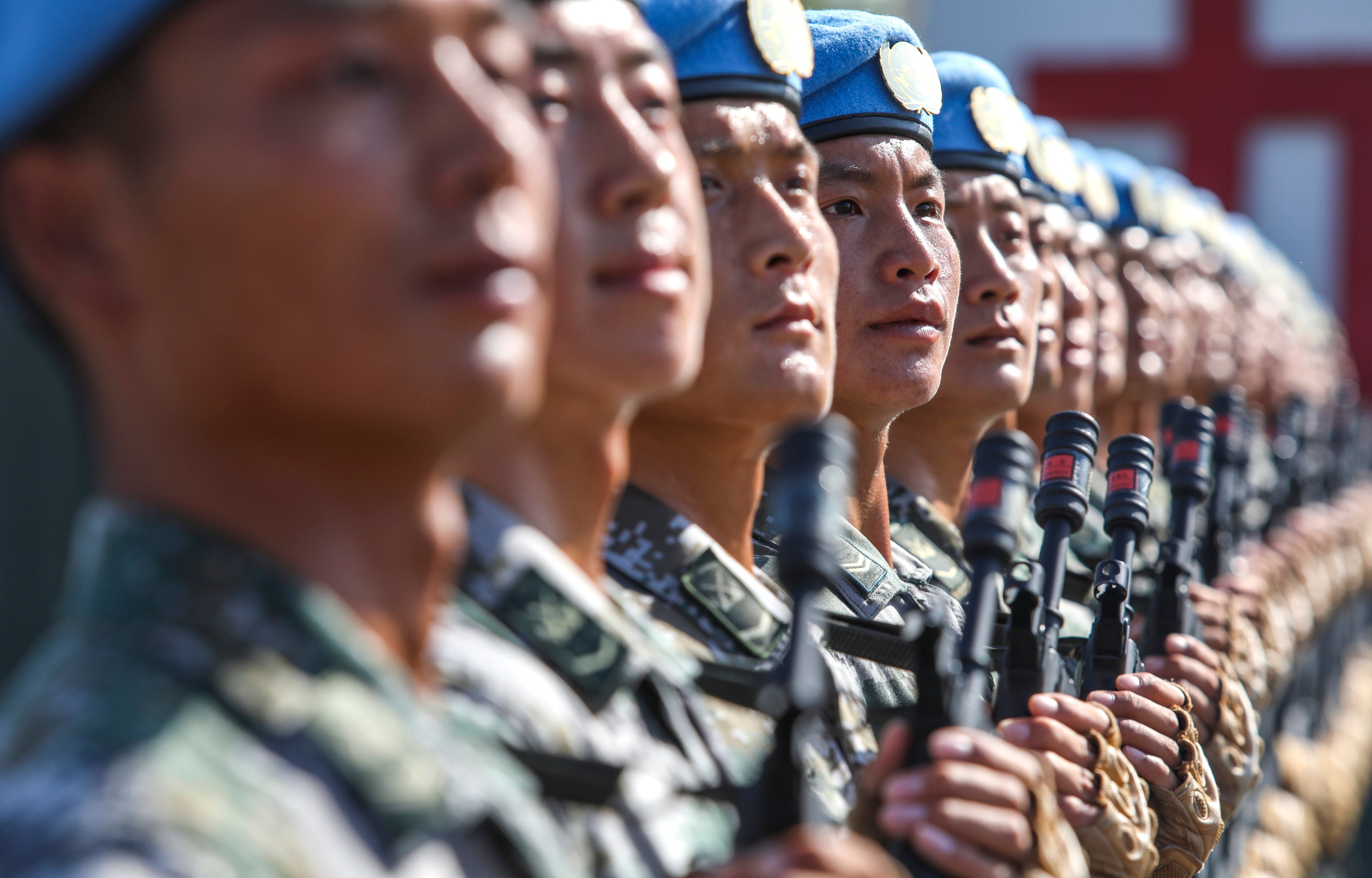 The report said English language skills were important for UN peacekeeping missions. Photo: Simon Song
