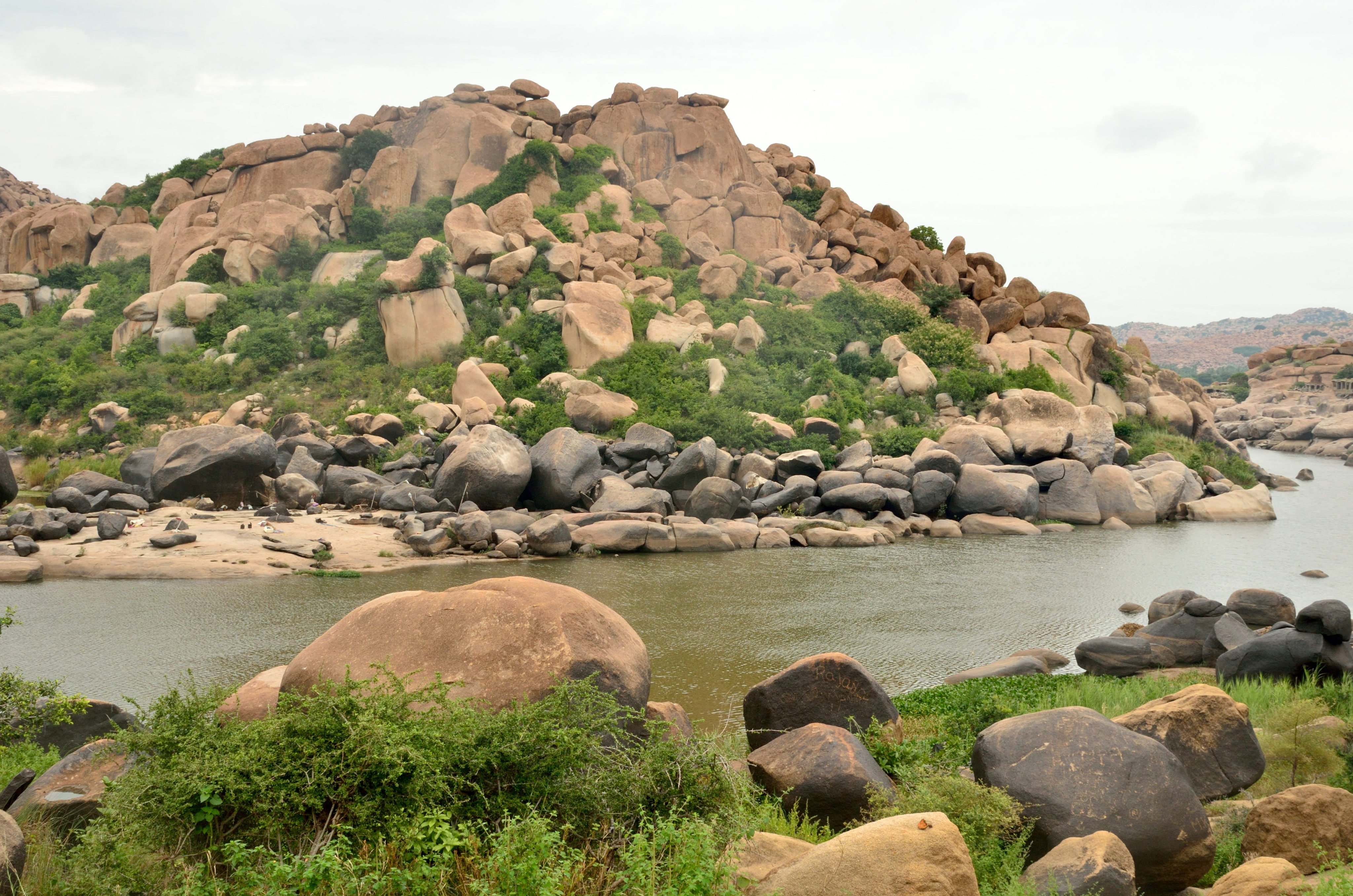 Hampi is known for its rocky hillocks and sprawling temple ruins. Photo: SCMP