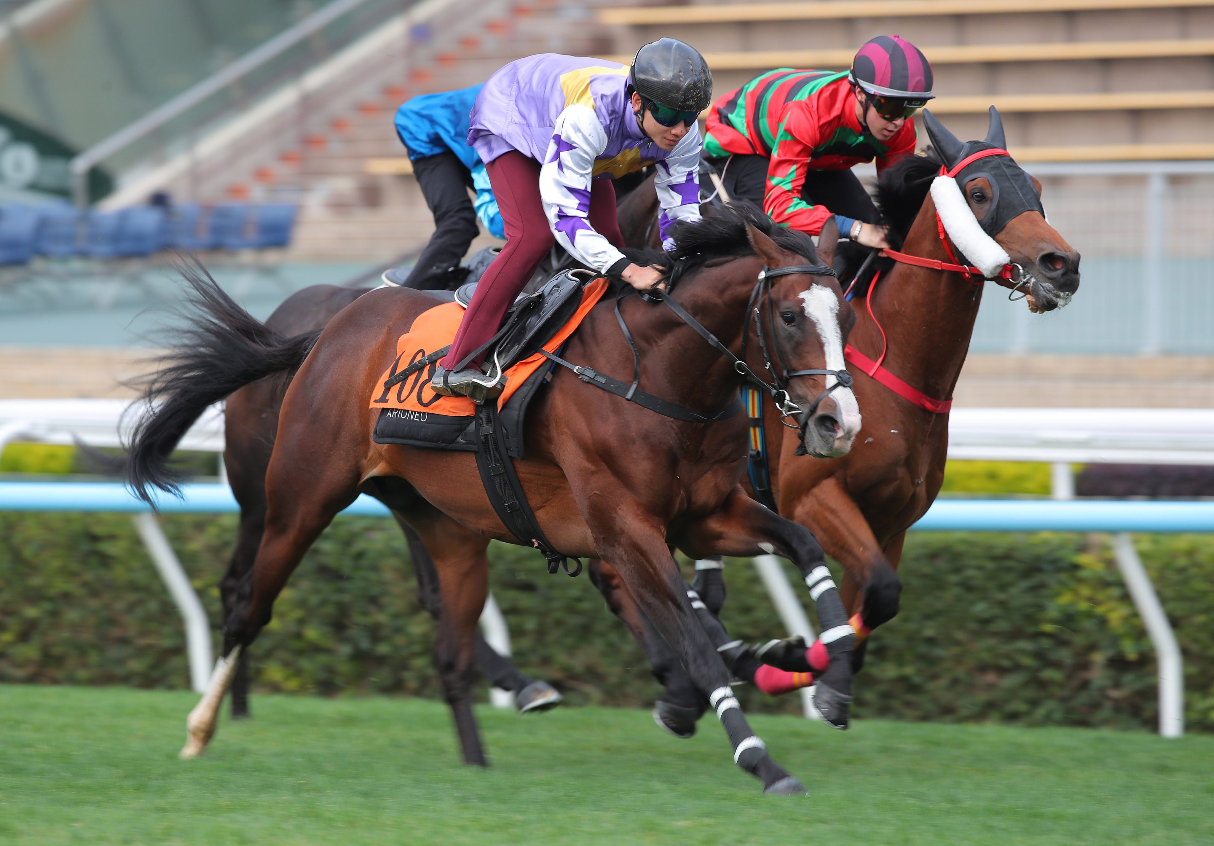 Seraph Gabriel in action in a recent Sha Tin trial. Photos: Kenneth Chan