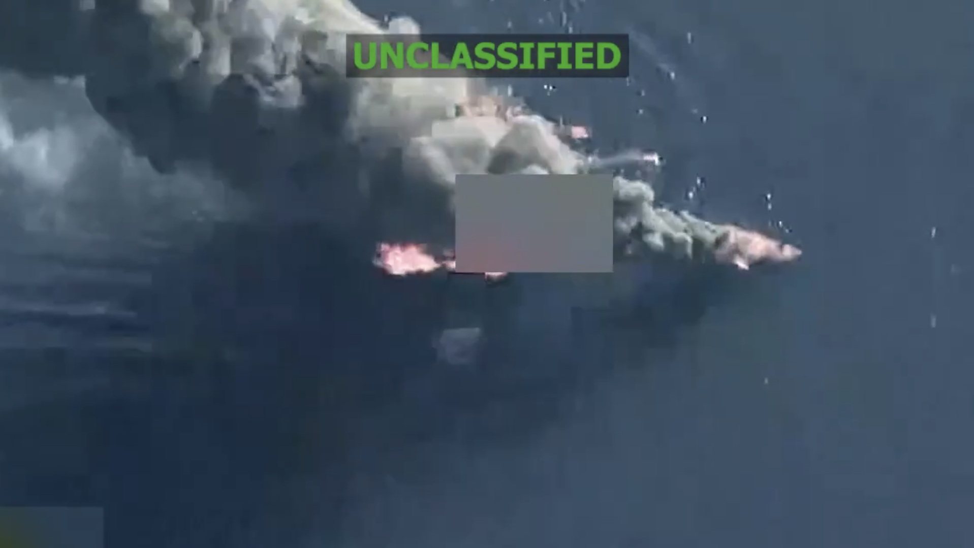 The US military did not provide evidence that the vessels were ferrying drugs but posted videos on social media that showed boats being destroyed.