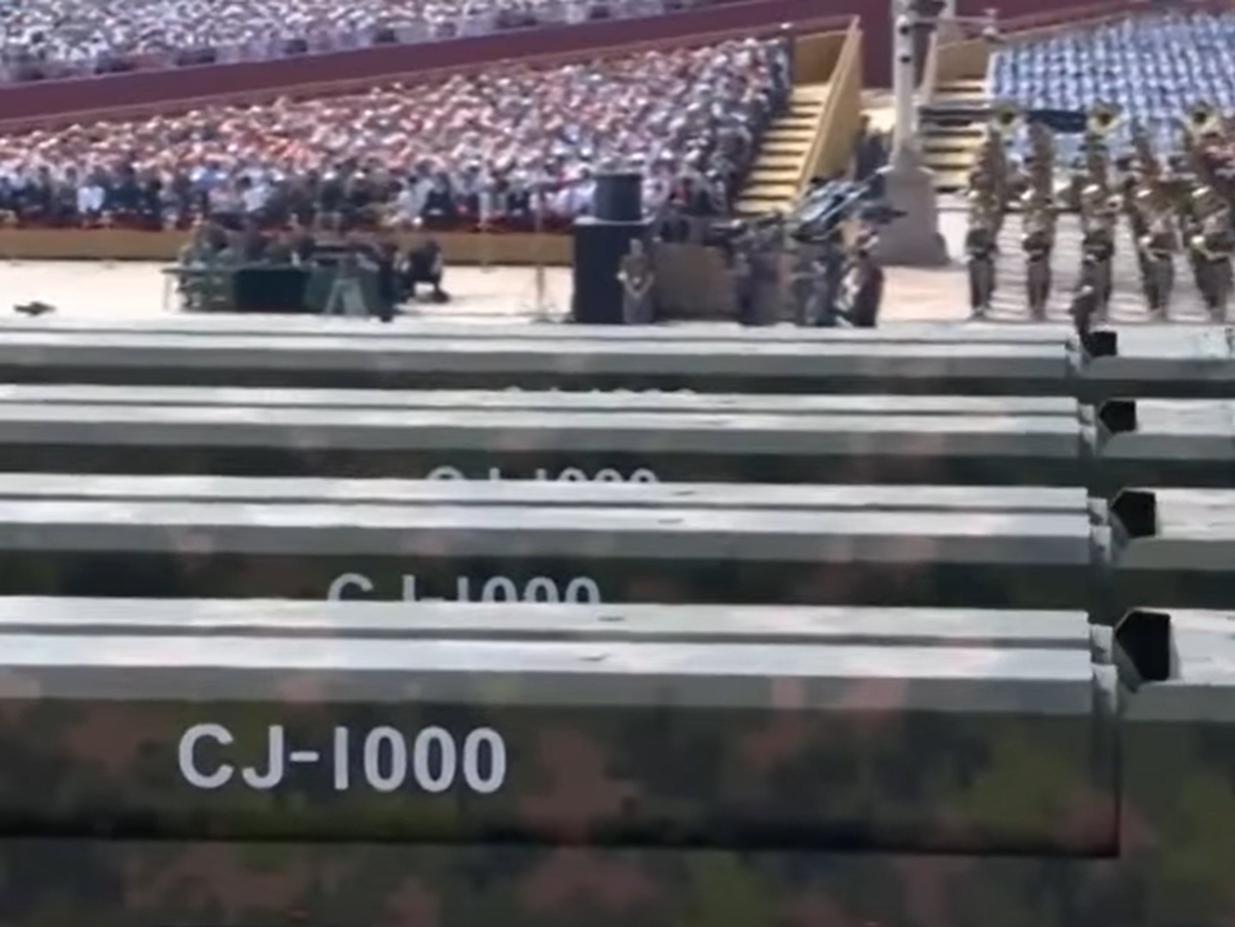 China’s CJ-1000 hypersonic cruise missile is capable of striking high-value naval and aerial assets from thousands of kilometers away. Photo: CCTV