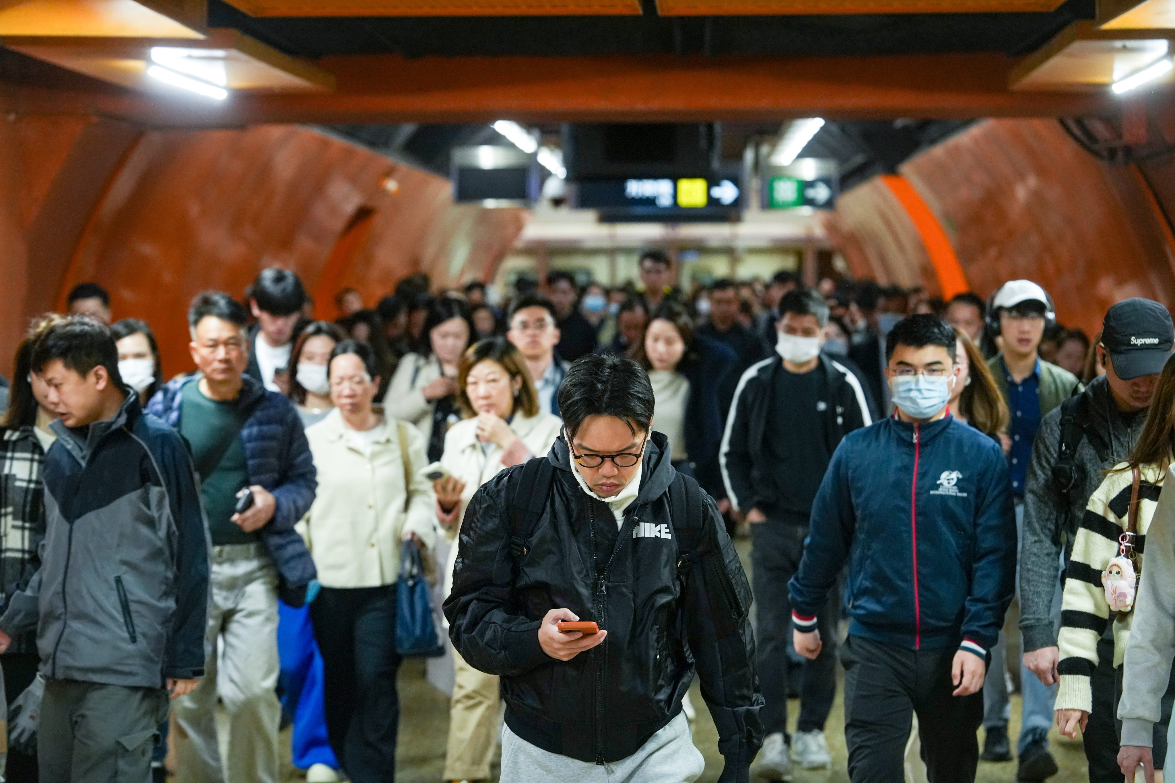 Morning rush hour at the North Point MTR station in Hong Kong in December 2025. To build public confidence in governance, Hong Kong people must see that their concerns are addressed before decisions are locked in. Photo: Sun Yeung