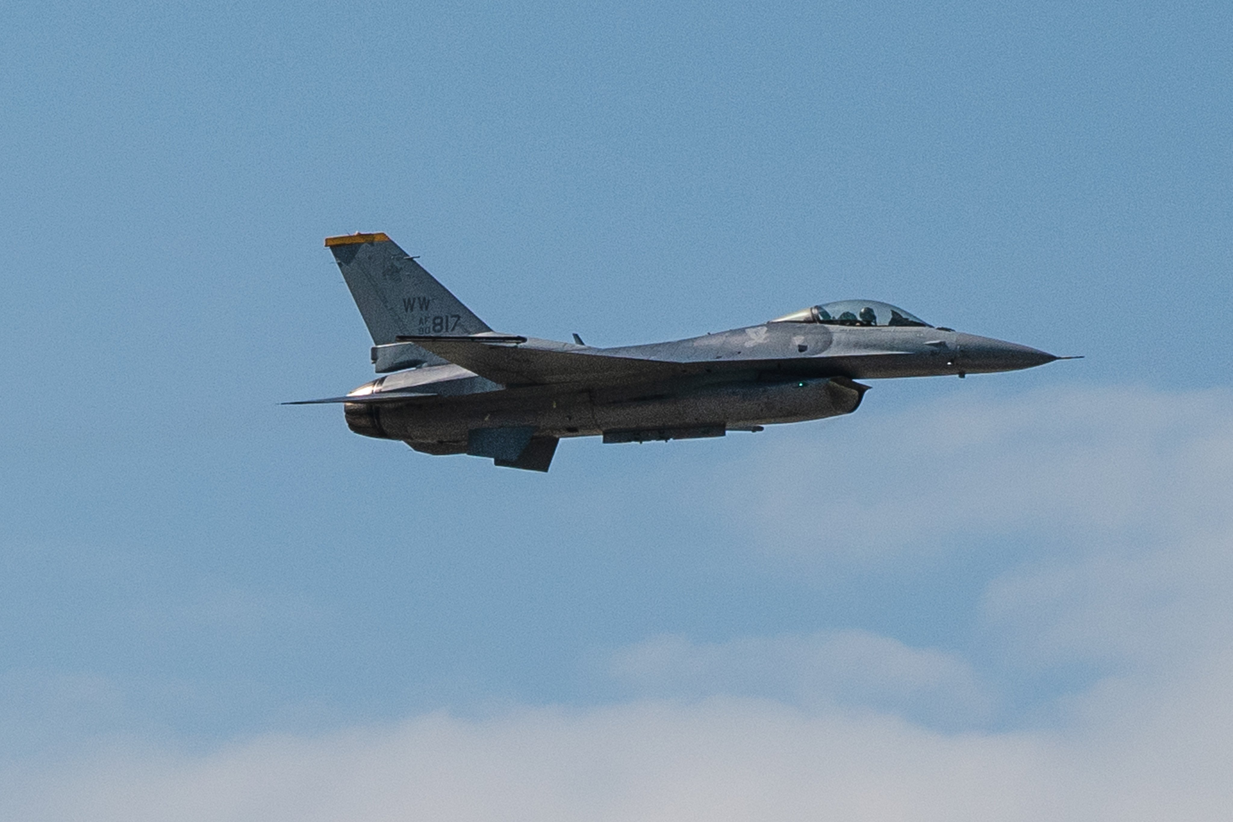 US F-16 fighters based in South Korea approached China’s air defence identification zone, according to media reports. Photo: Getty Images